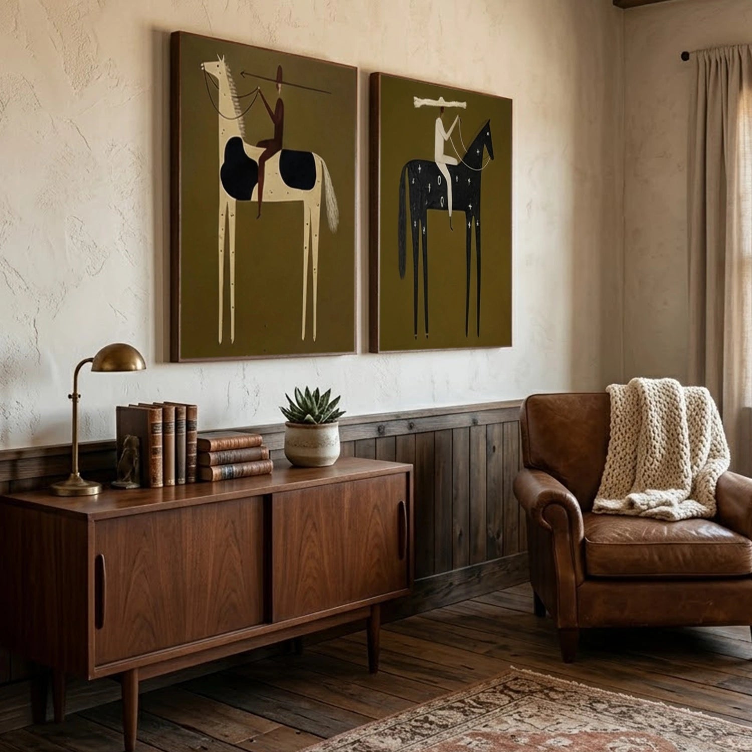 Americana Wall Art Set of 2 #VE033