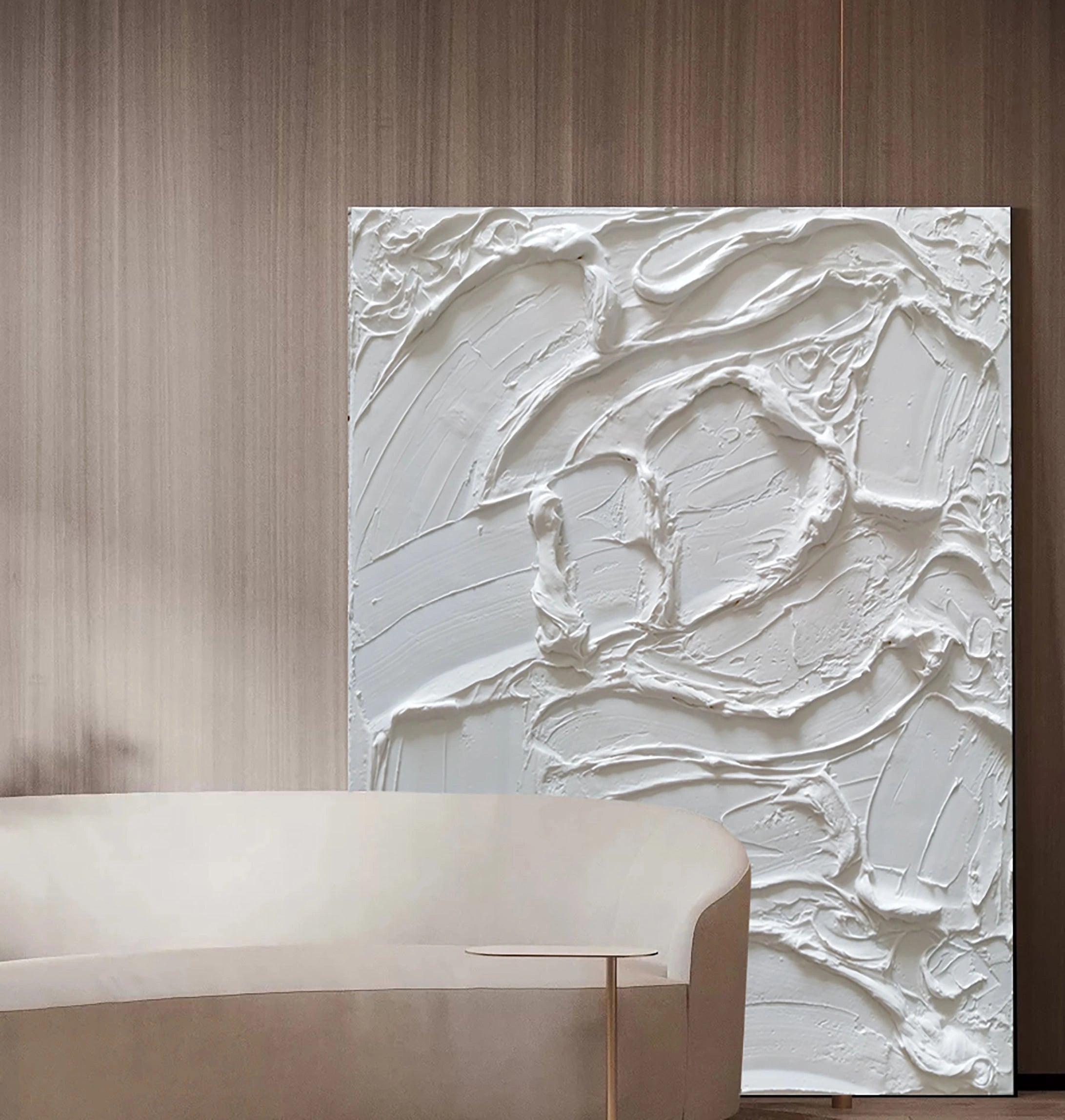 Plaster Art Minimalist Textured Painting #MM035