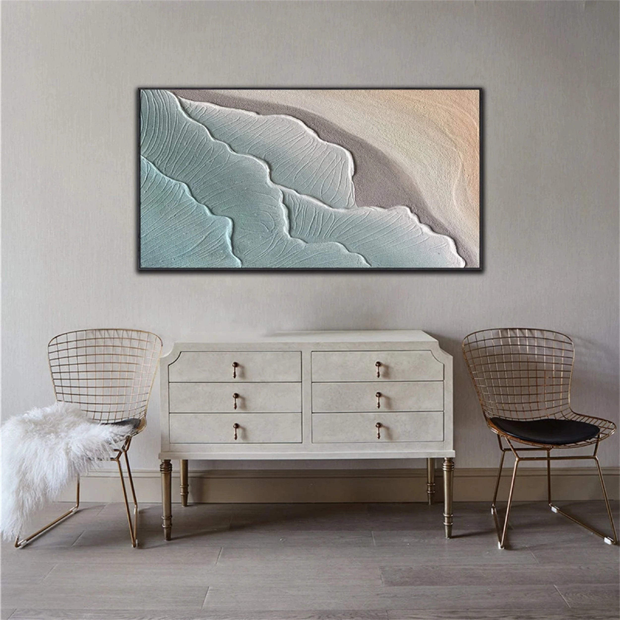 Ocean And Sky Painting #OS 073