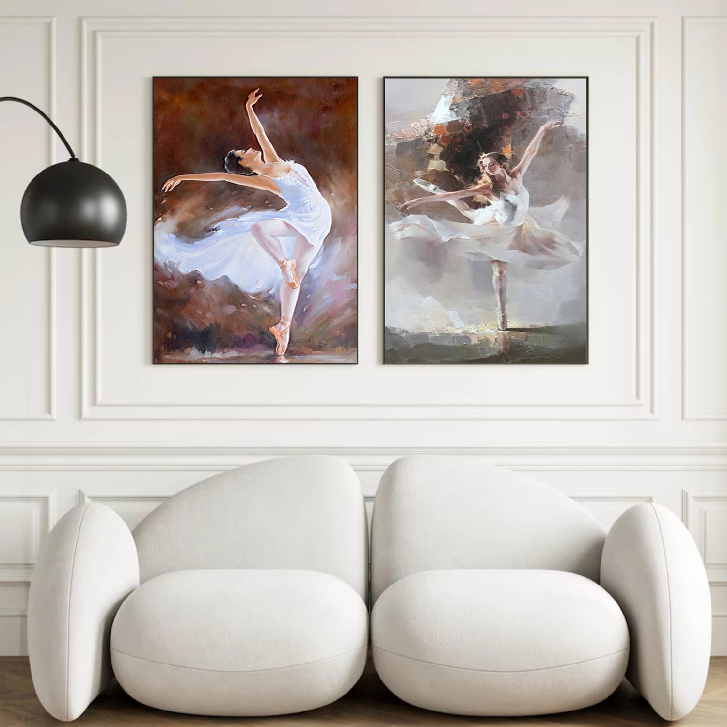Abstract Portrait Set of 2 Wall Art #PT007