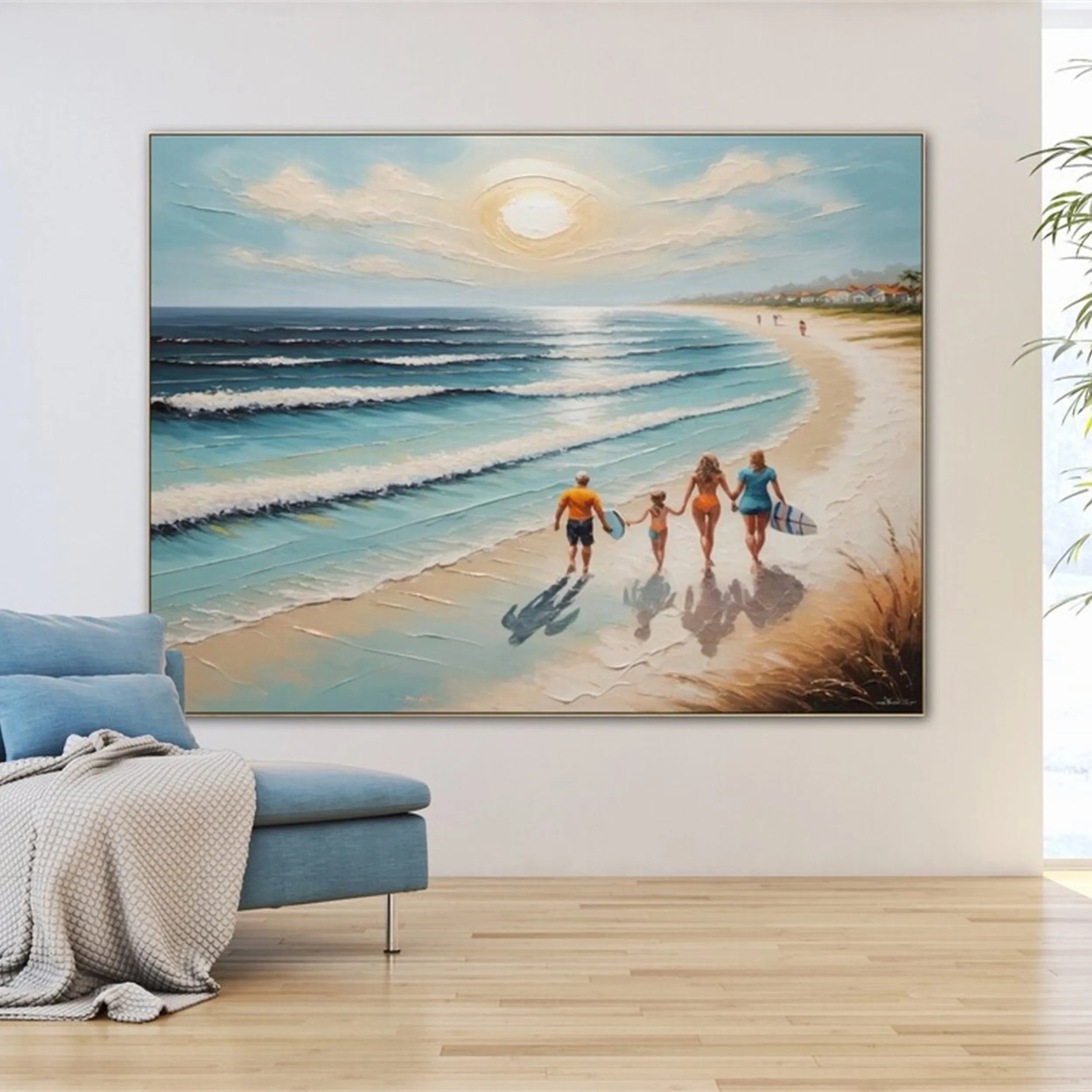 Ocean And Sky Painting #OS 137