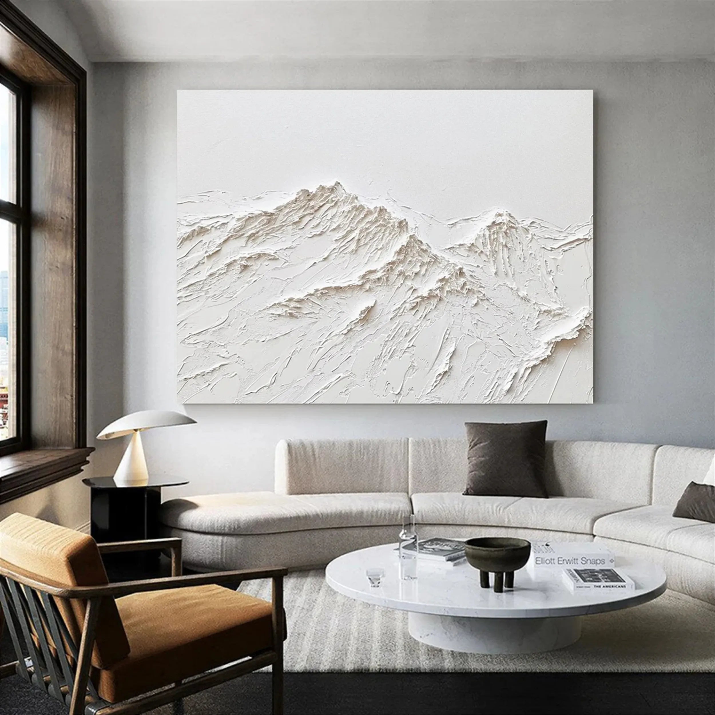 Plaster Art Minimalist Textured Painting #MM251