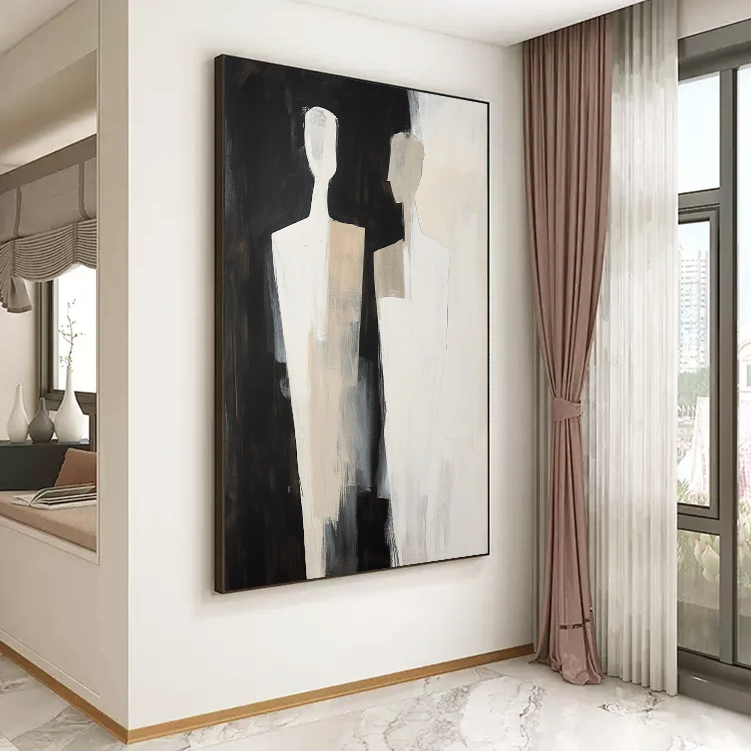Contemporary Abstract Minimalist Wall Art #CW004