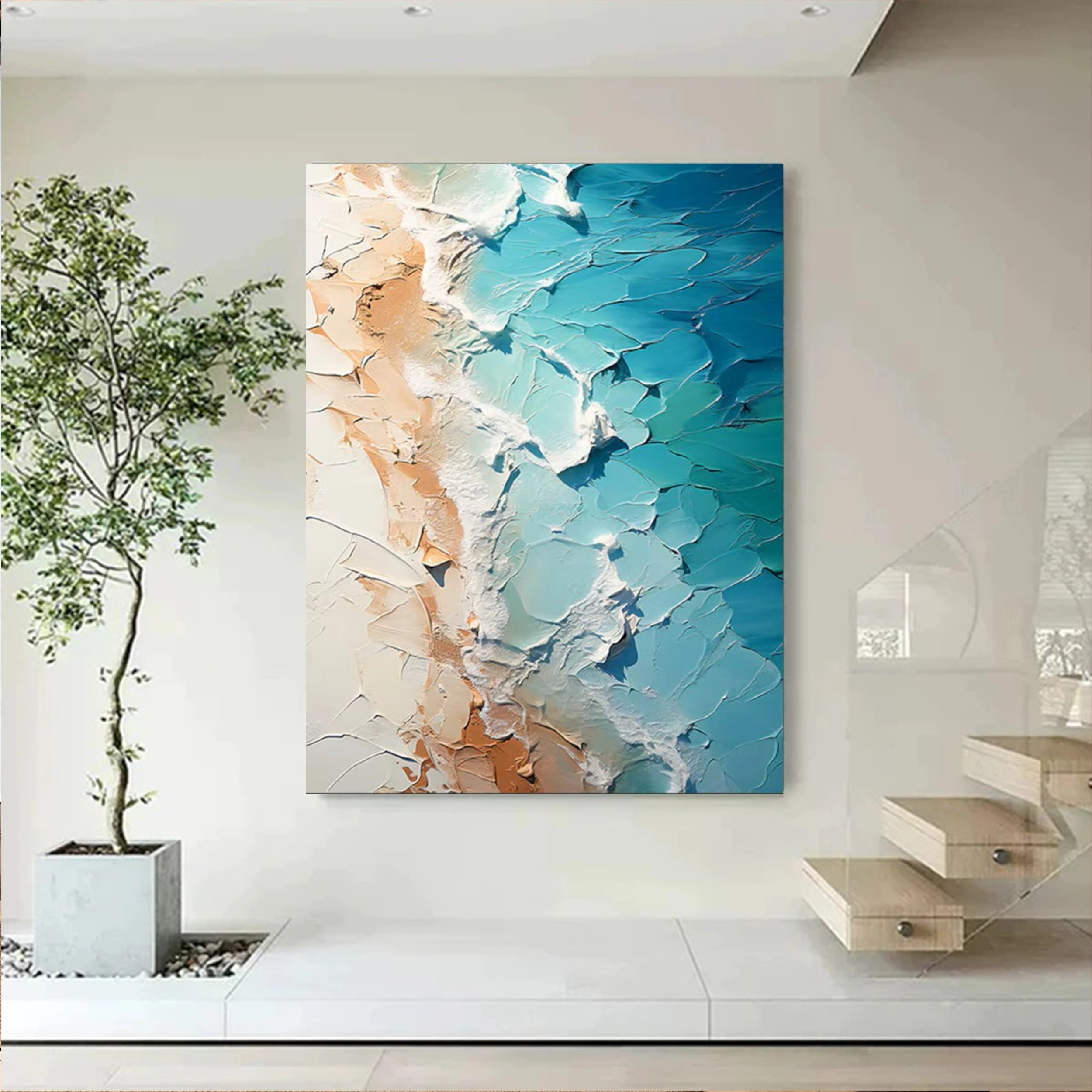 Ocean And Sky Painting #OS 062