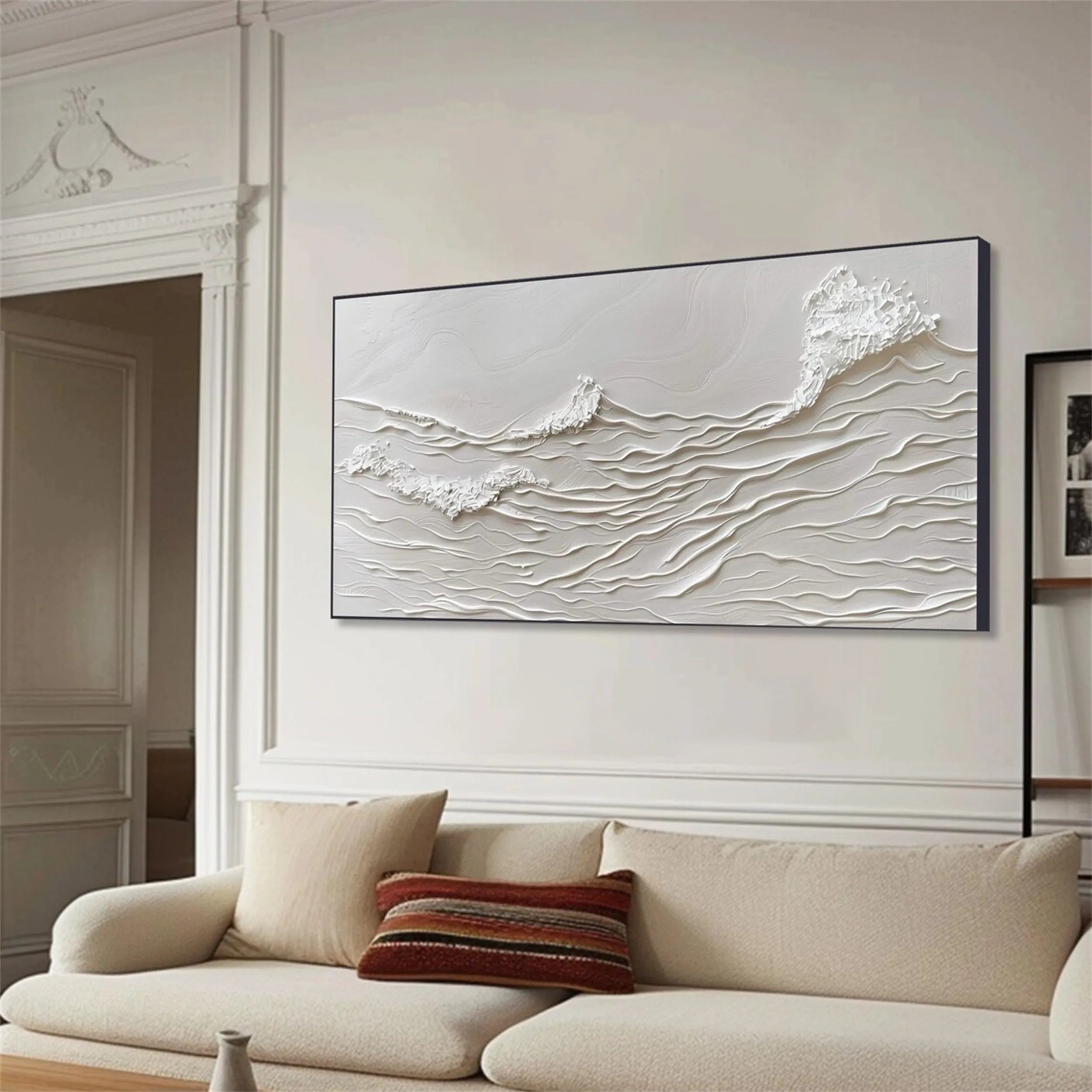 Plaster Art Minimalist Textured Painting #MM167