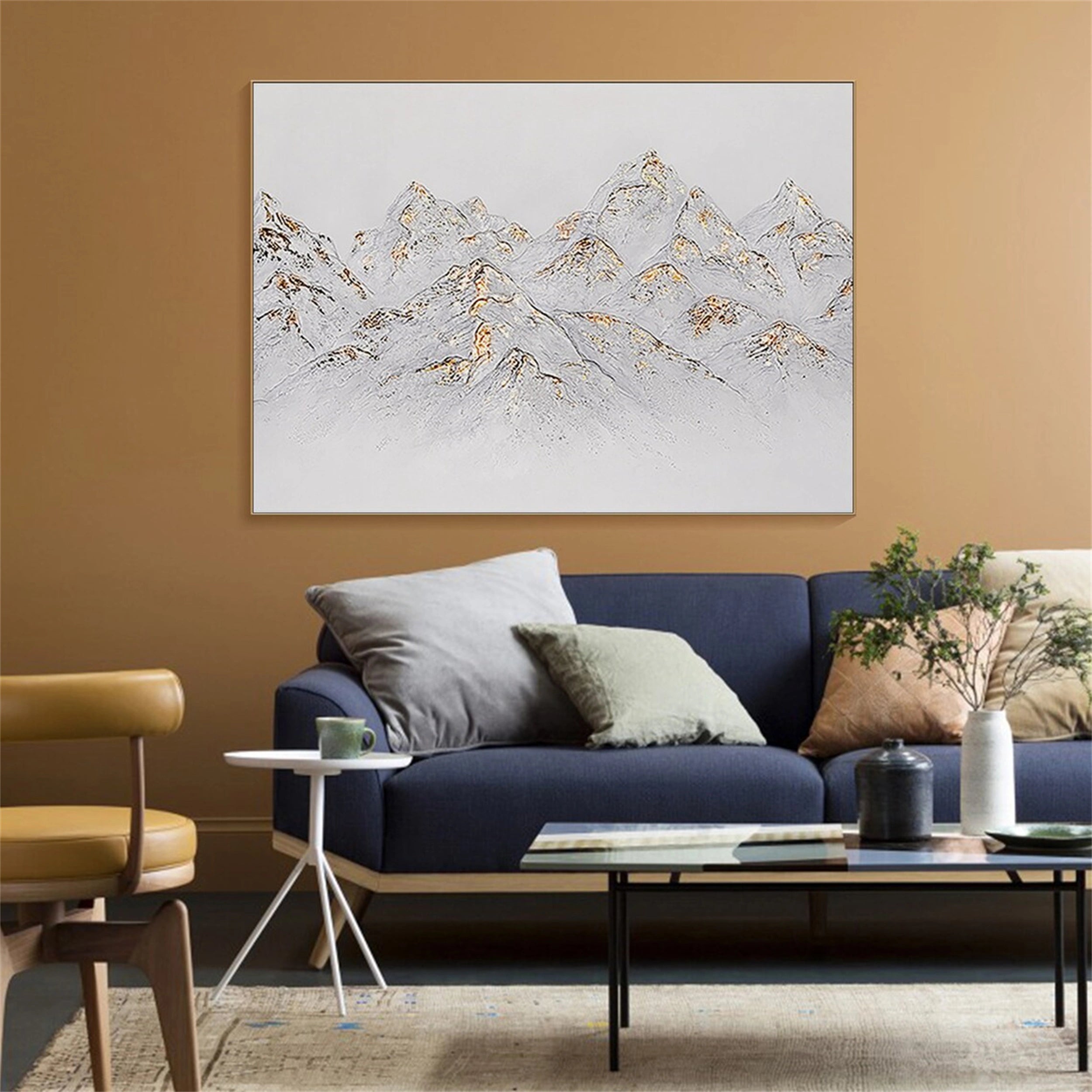 Plaster Art Minimalist Textured Painting #MM124
