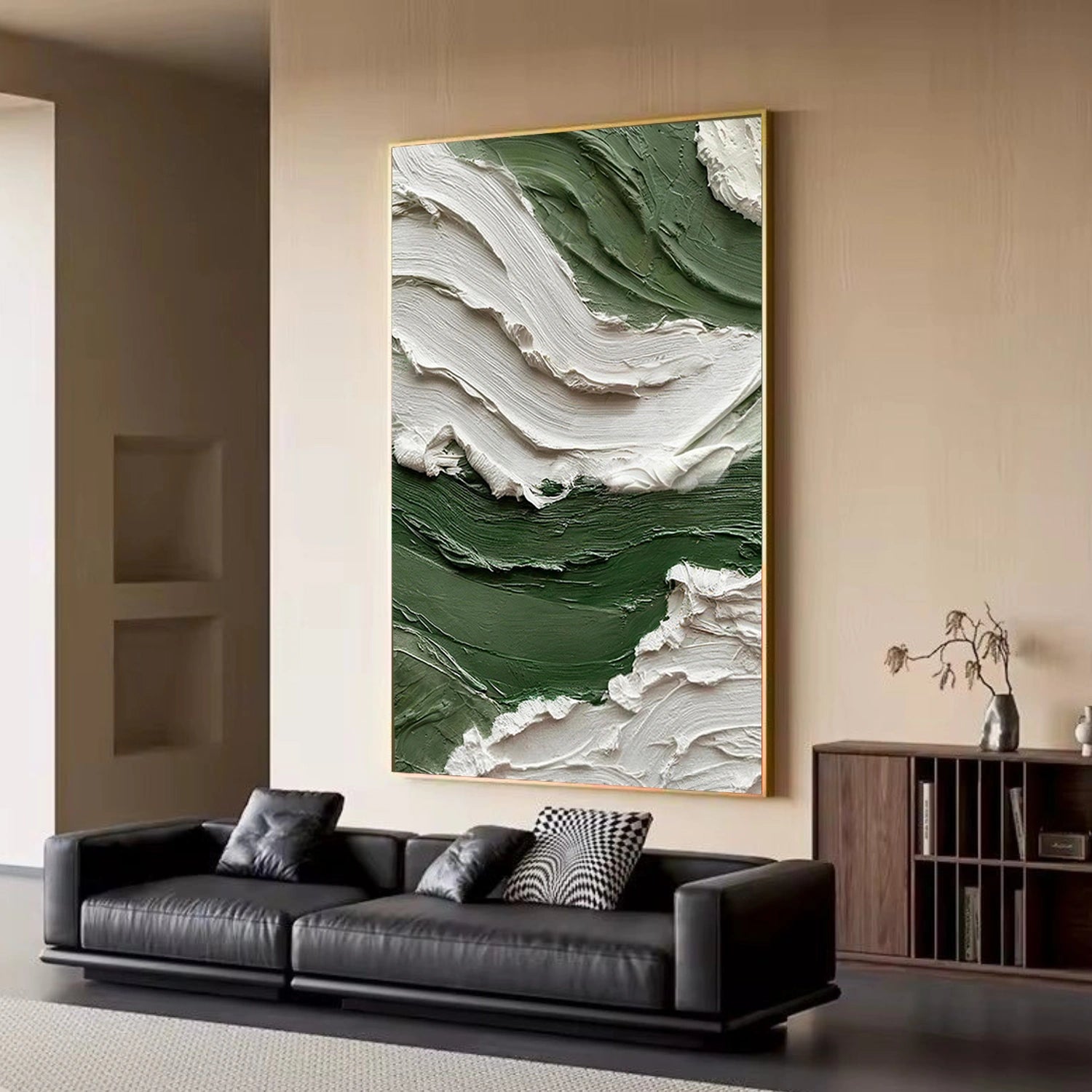 Abstract Texture Wall Art # AB667