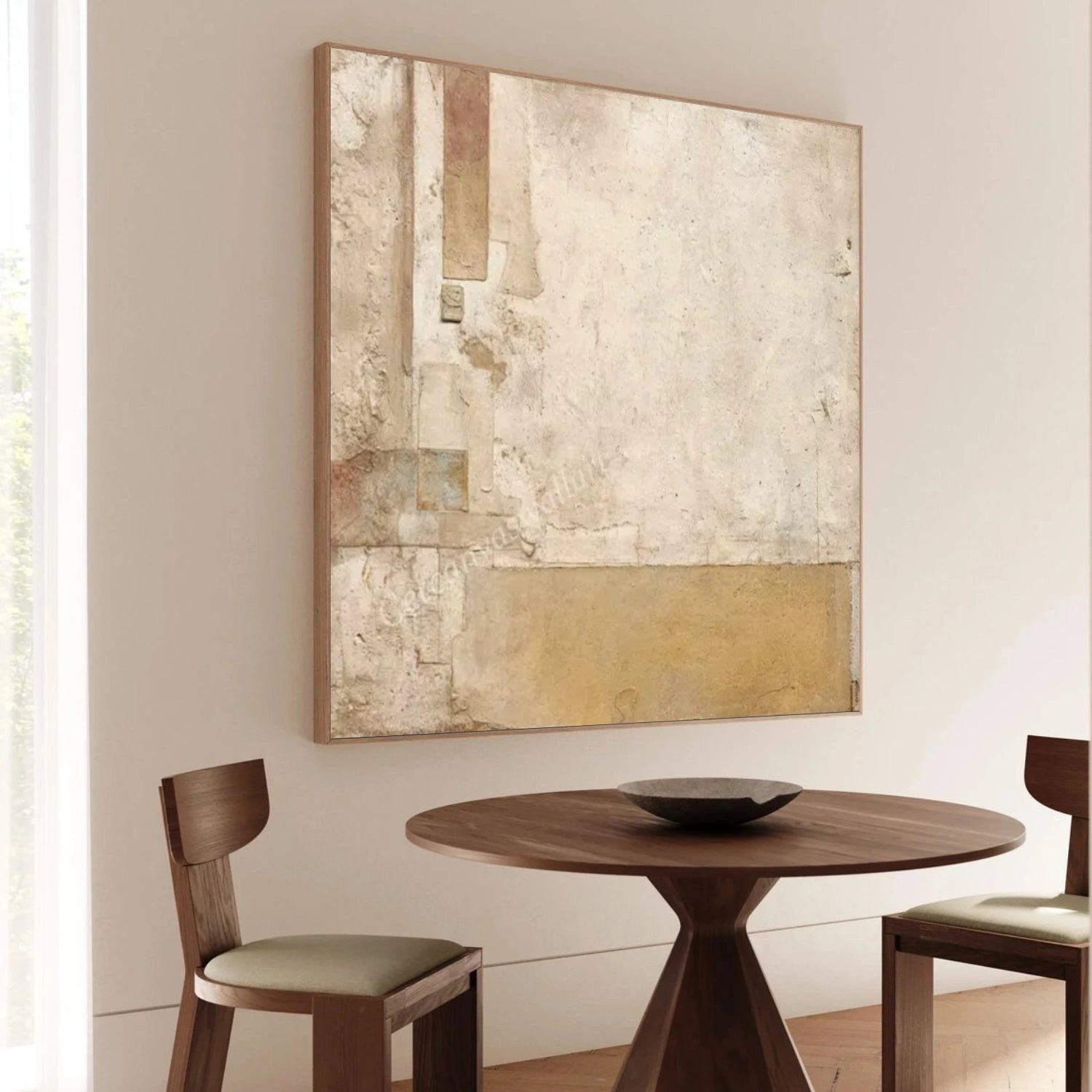 Beige Wabi Sabi Wall Art #WS389