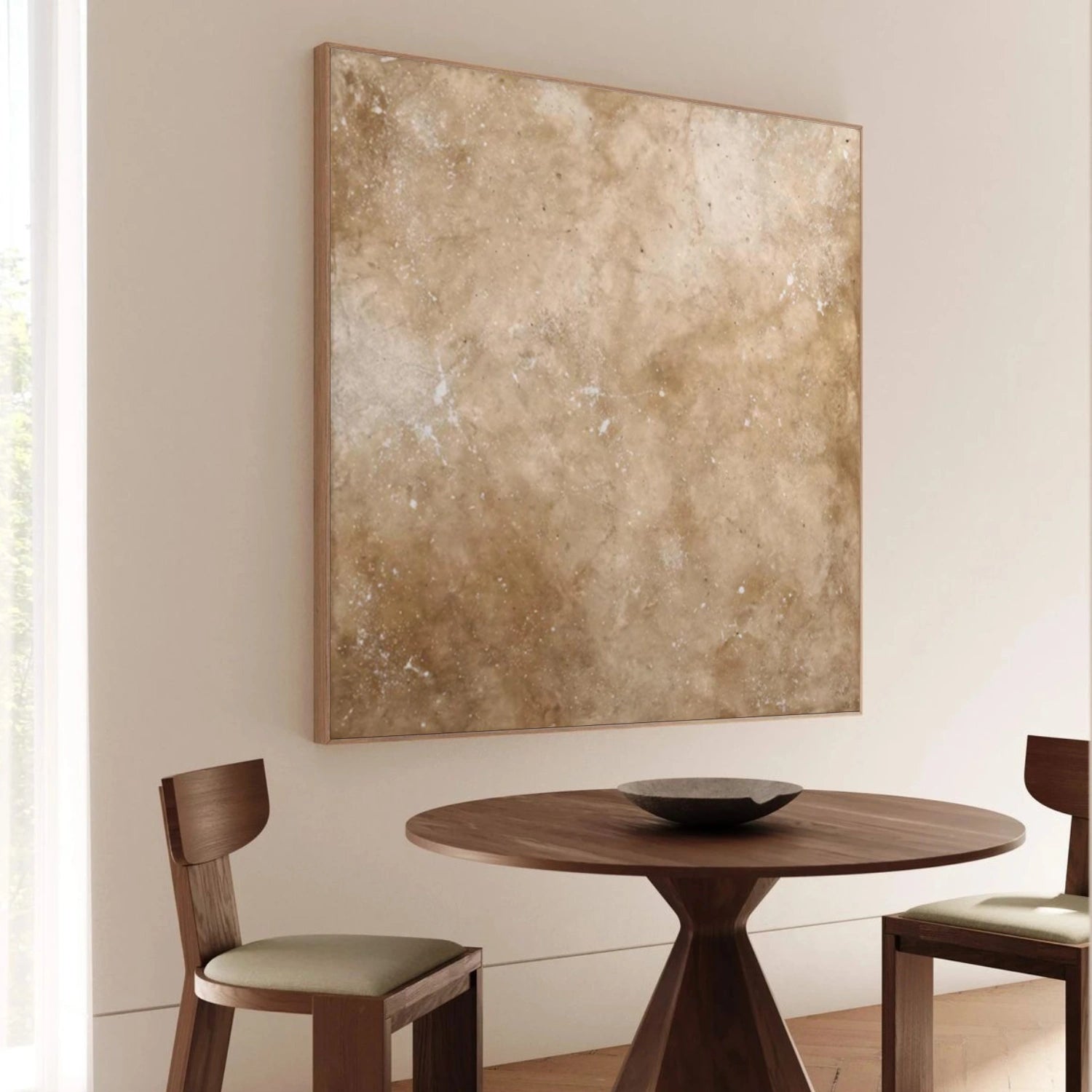 Beige & Brown Wabi Sabi Wall Art #WS390