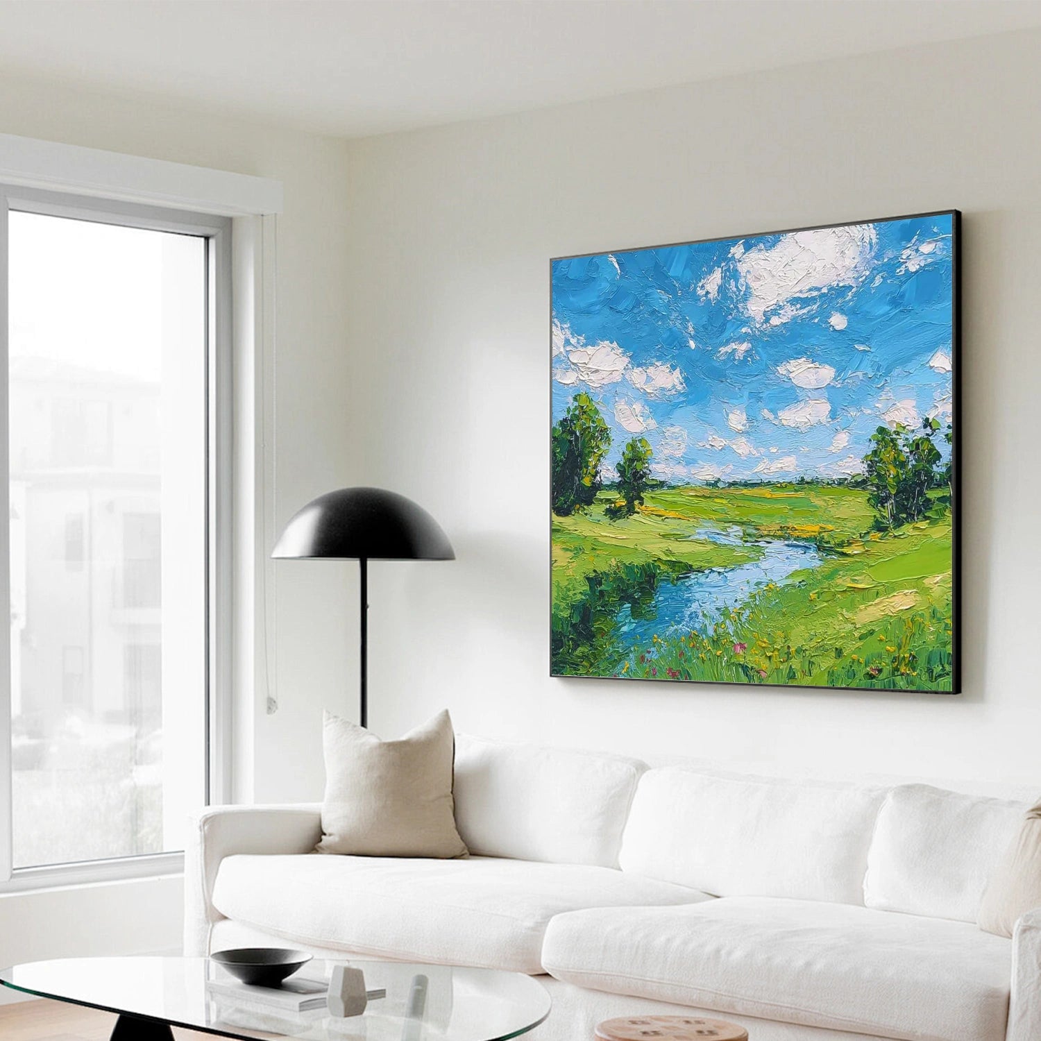 Abstract Urban Texture Landscape Painting #UL 050