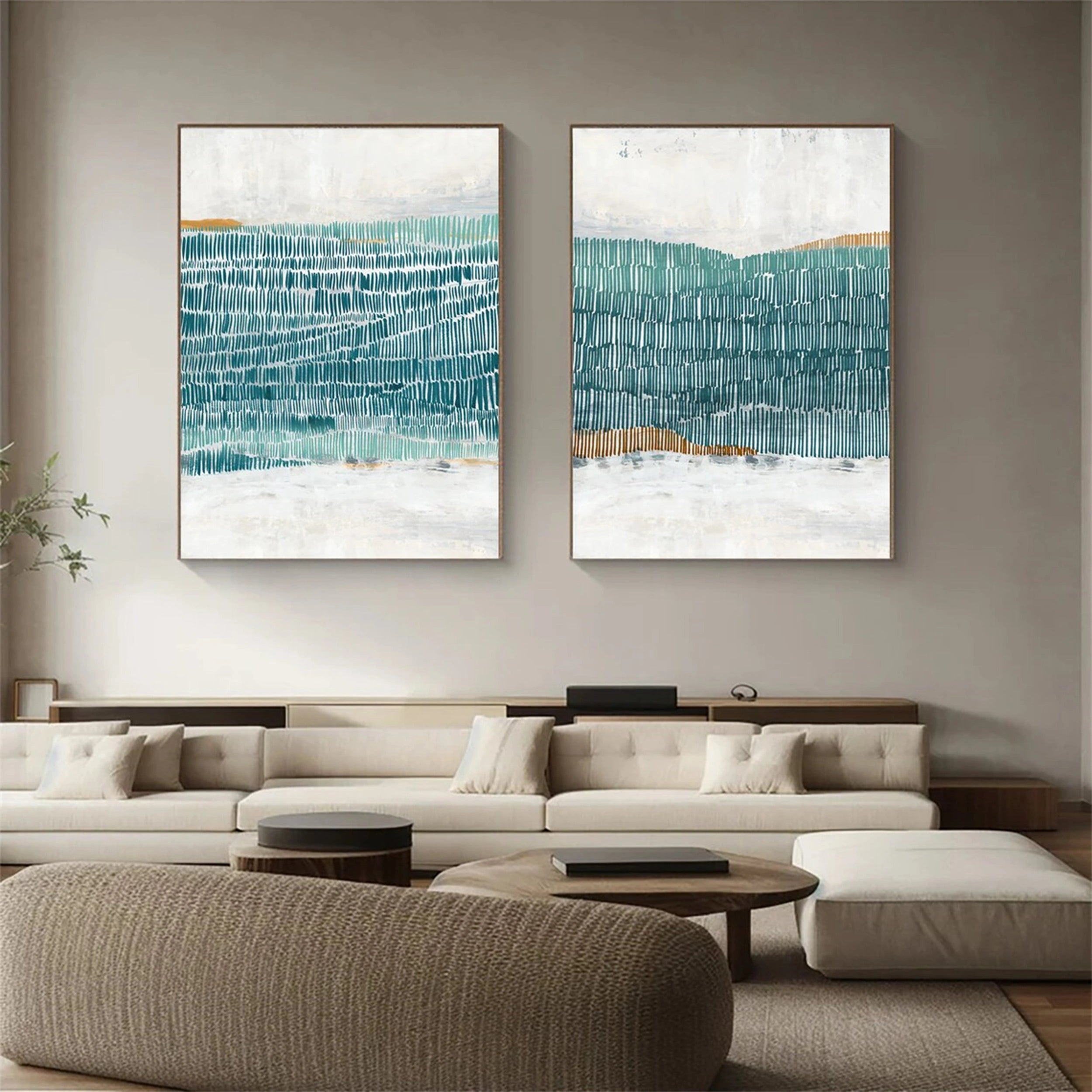 Abstract Tranquility Set of 2 #WS121