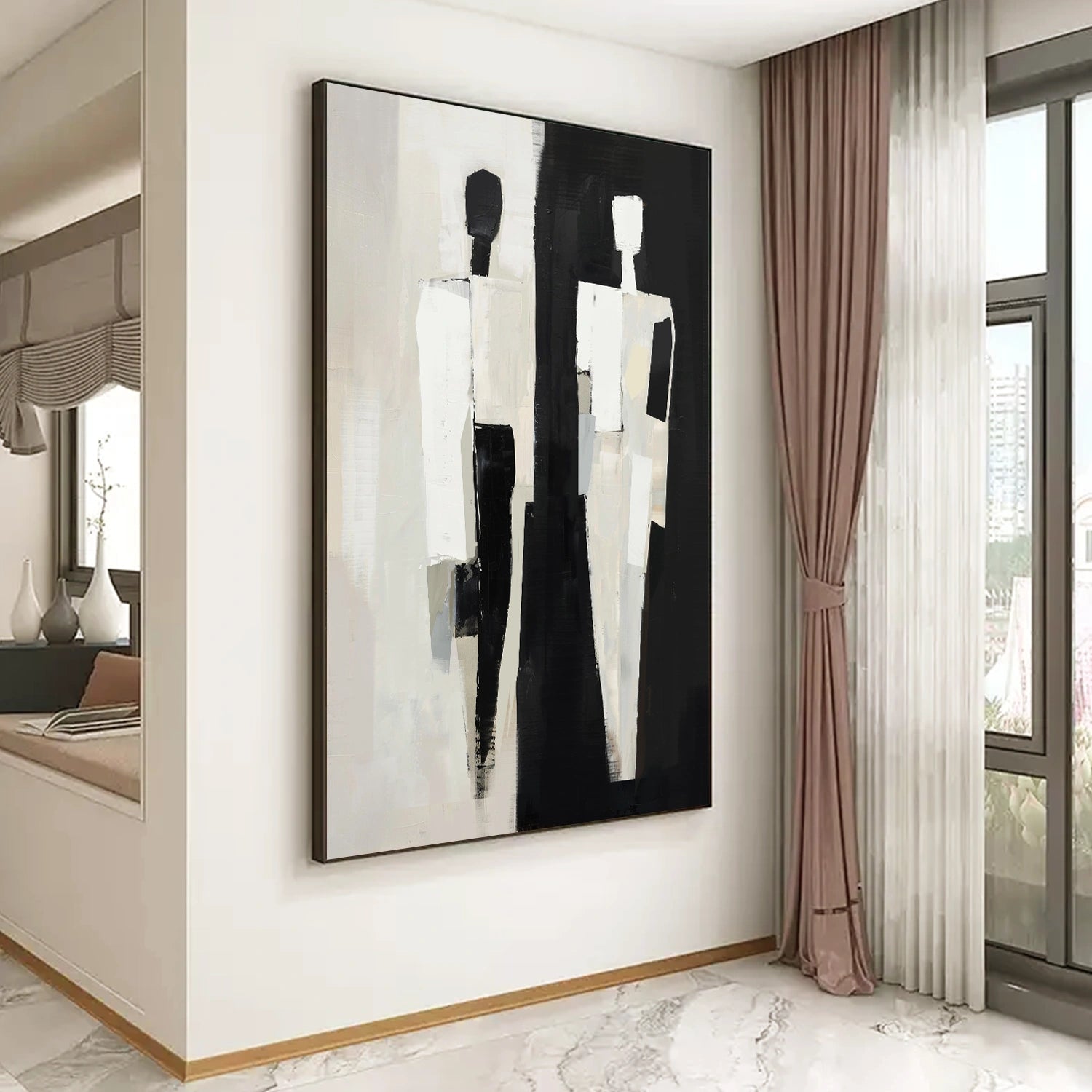 Contemporary Abstract Minimalist Wall Art #CW015