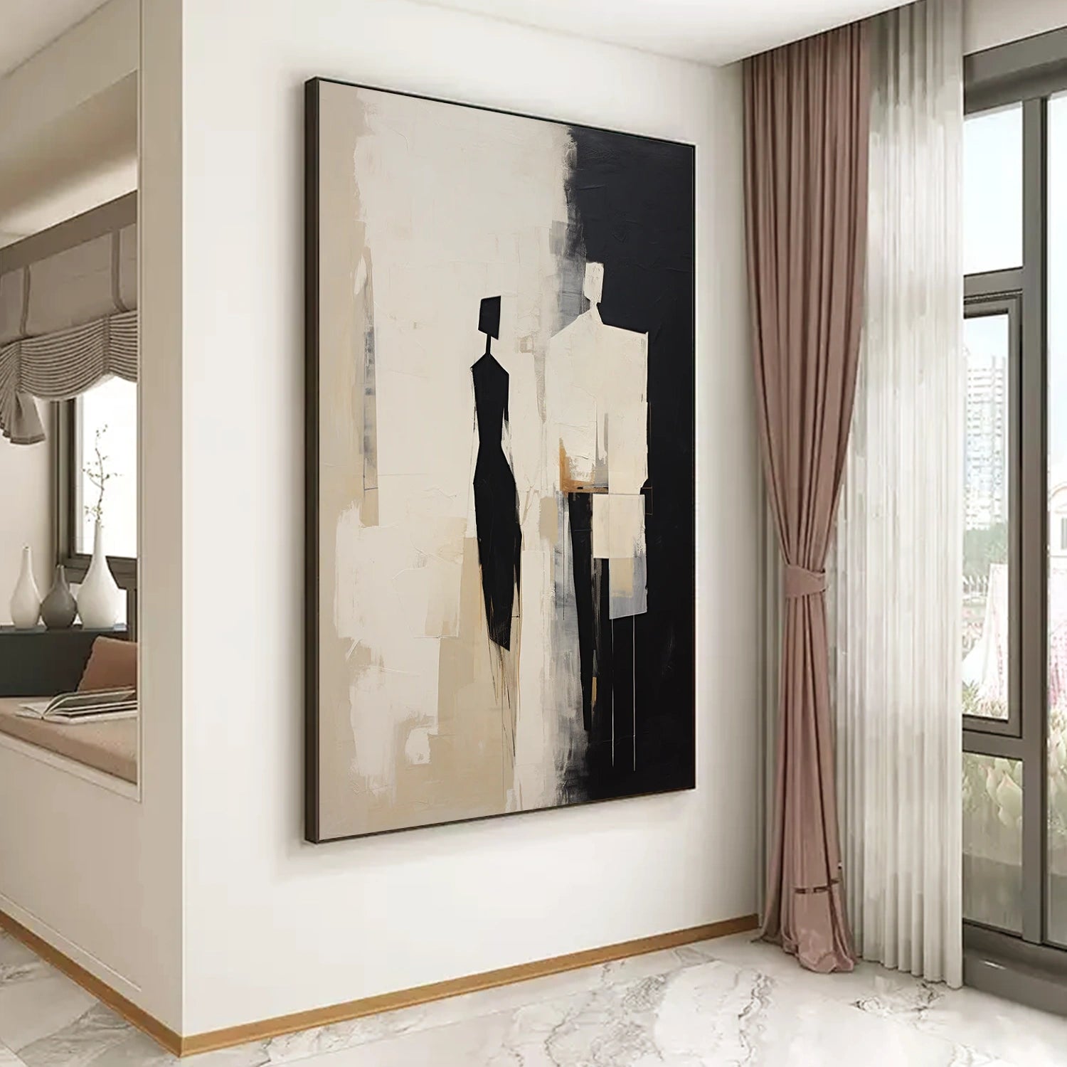 Contemporary Abstract Minimalist Wall Art #CW010