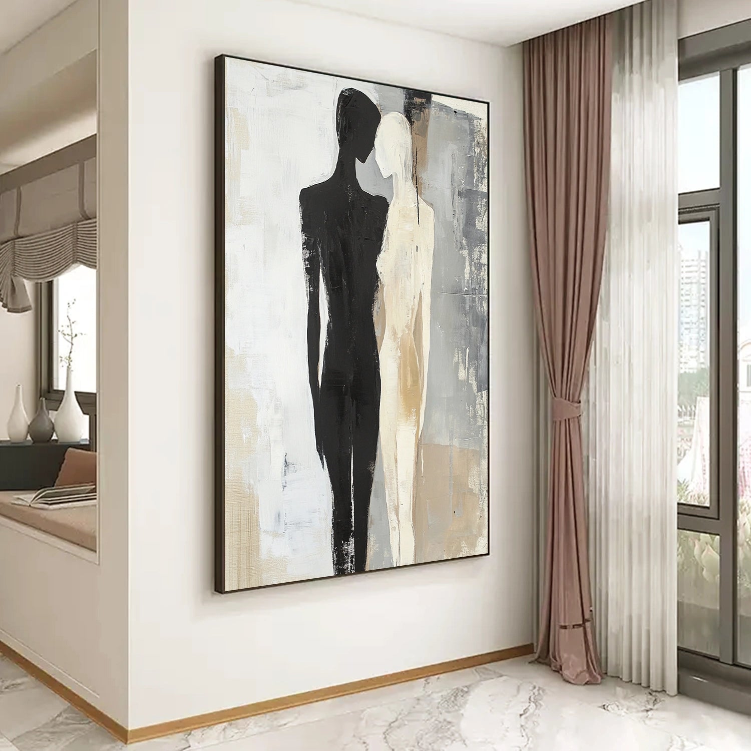 Contemporary Abstract Minimalist Wall Art #CW006