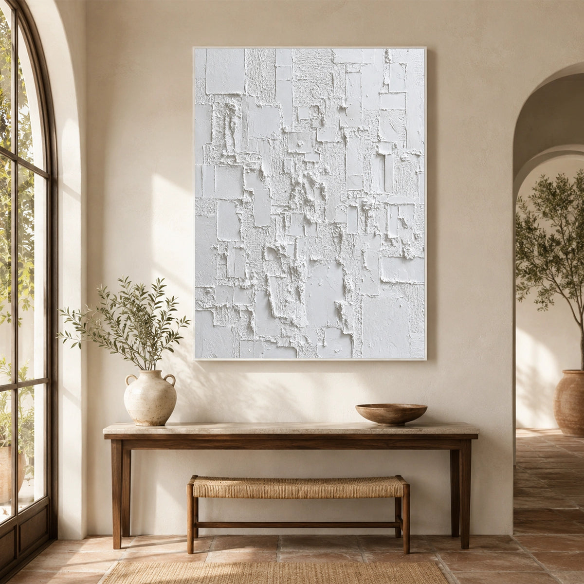 Minimalist Textured Canvas # MM460