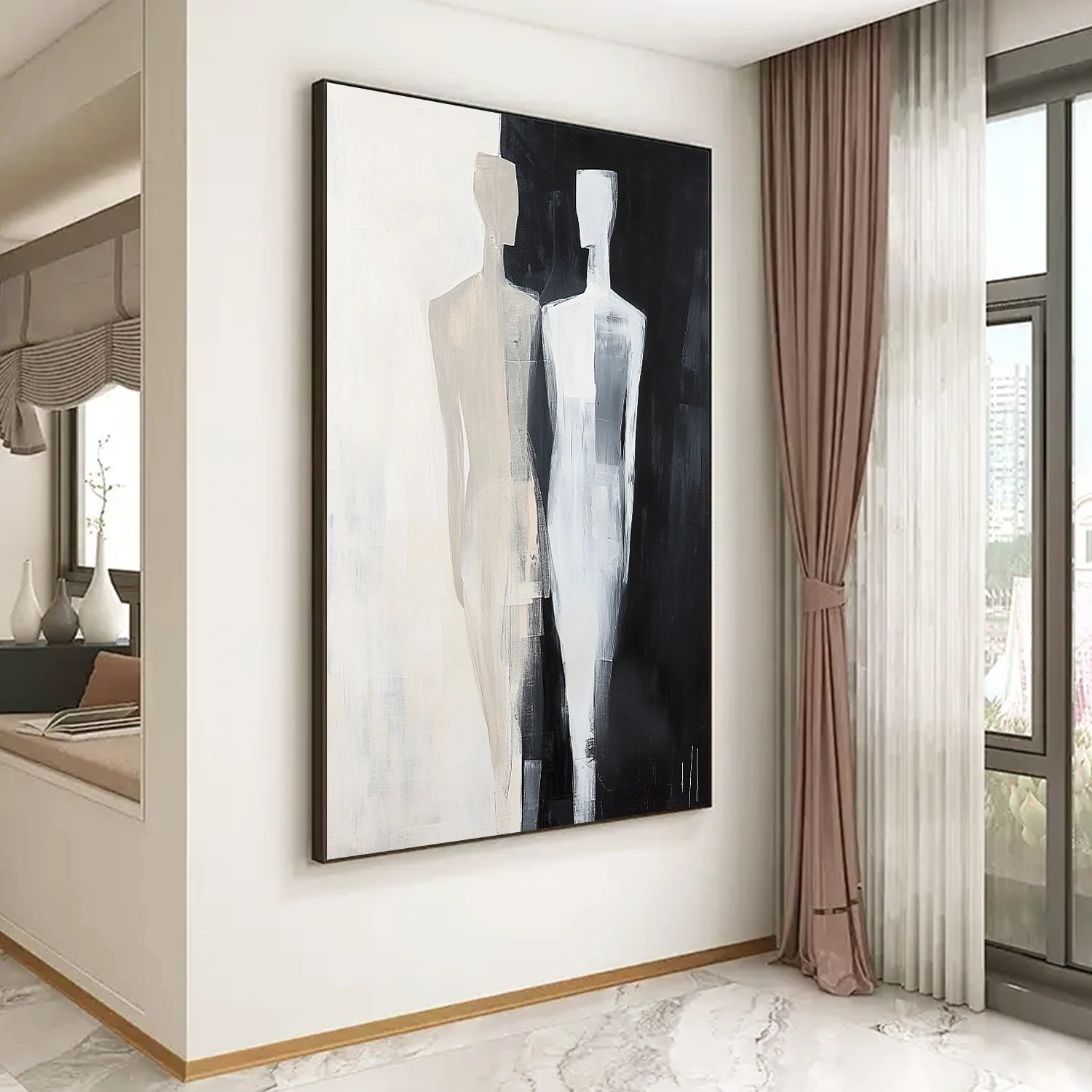 Contemporary Abstract Minimalist Wall Art #CW003