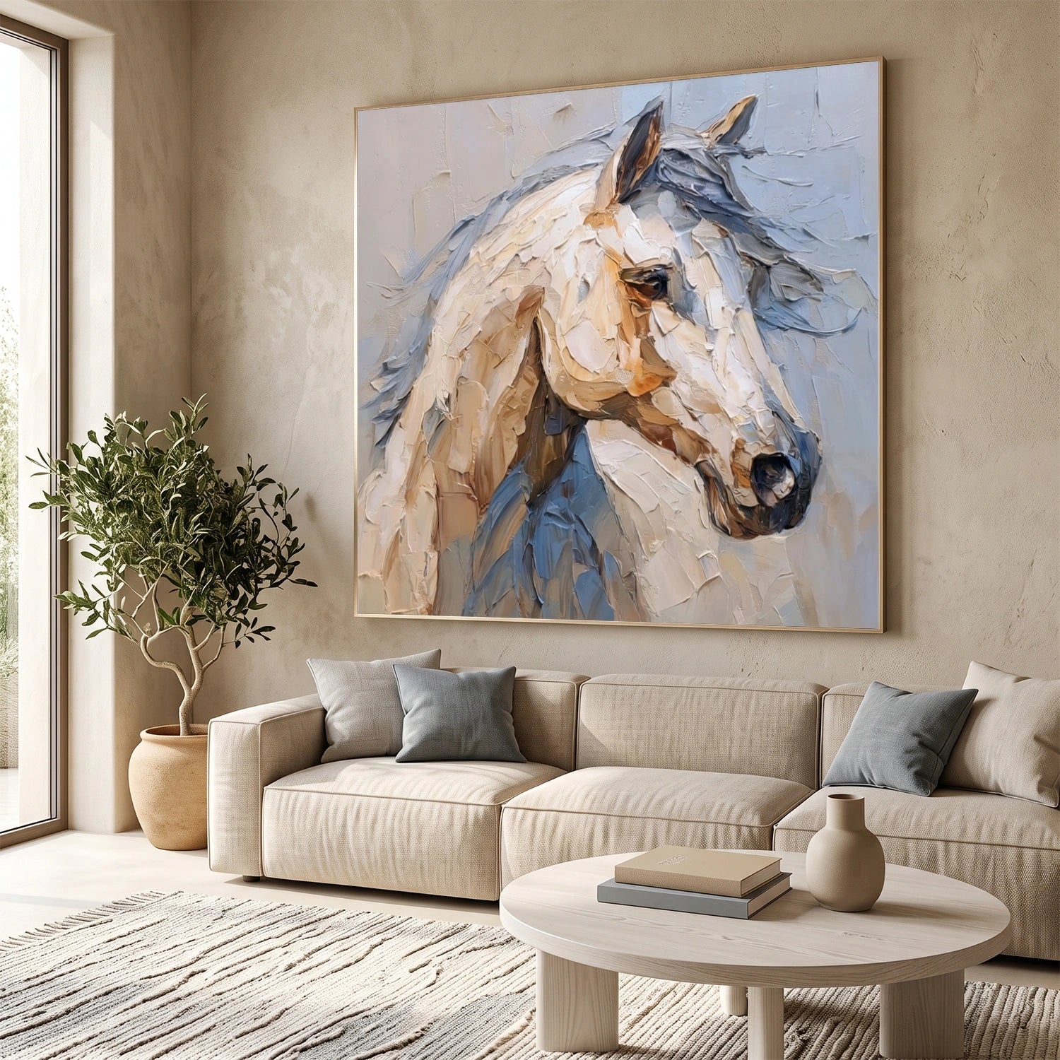 Abstract Animal Texture Canvas Art #AP245