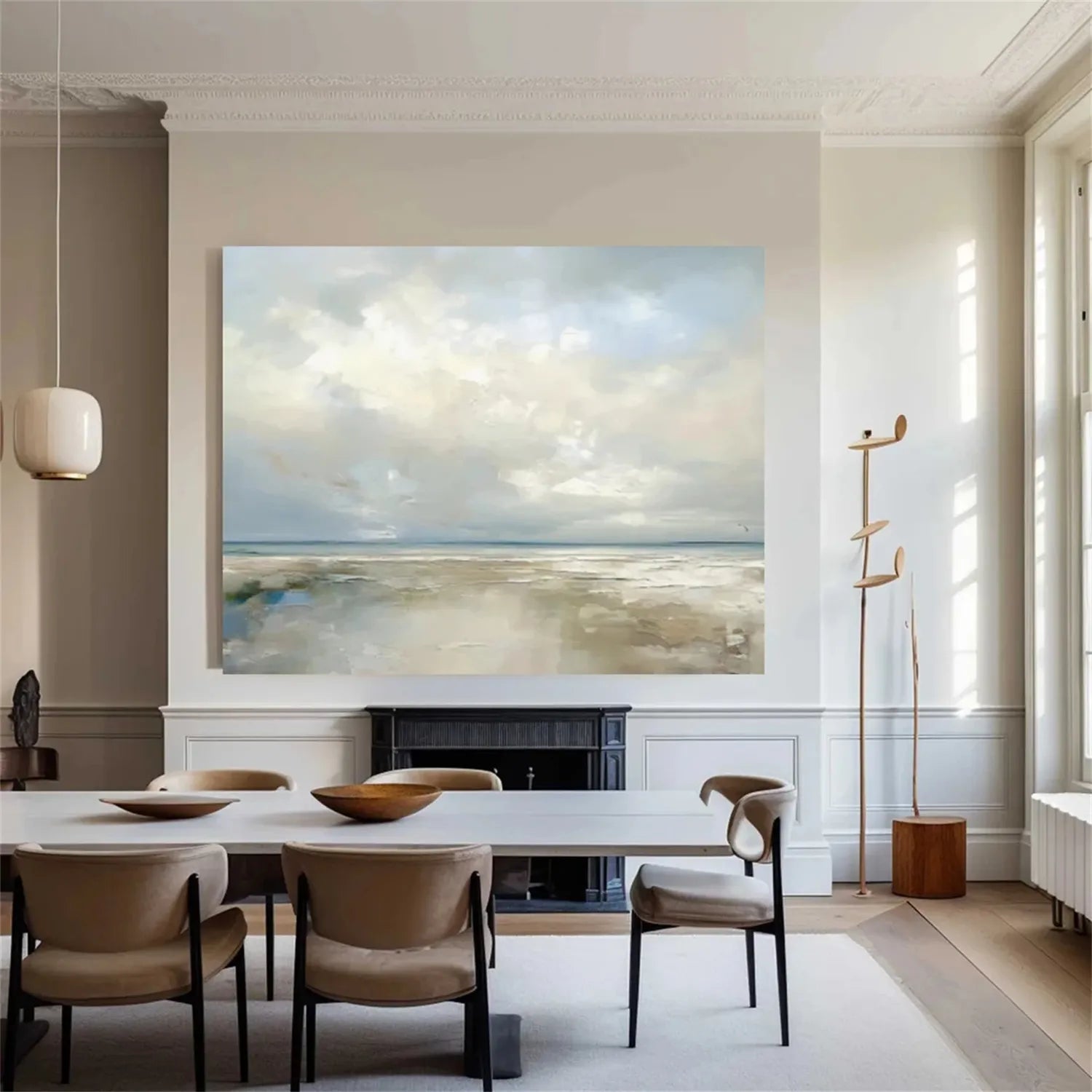 Custom Size Order For Ocean And Sky Painting #OS 175