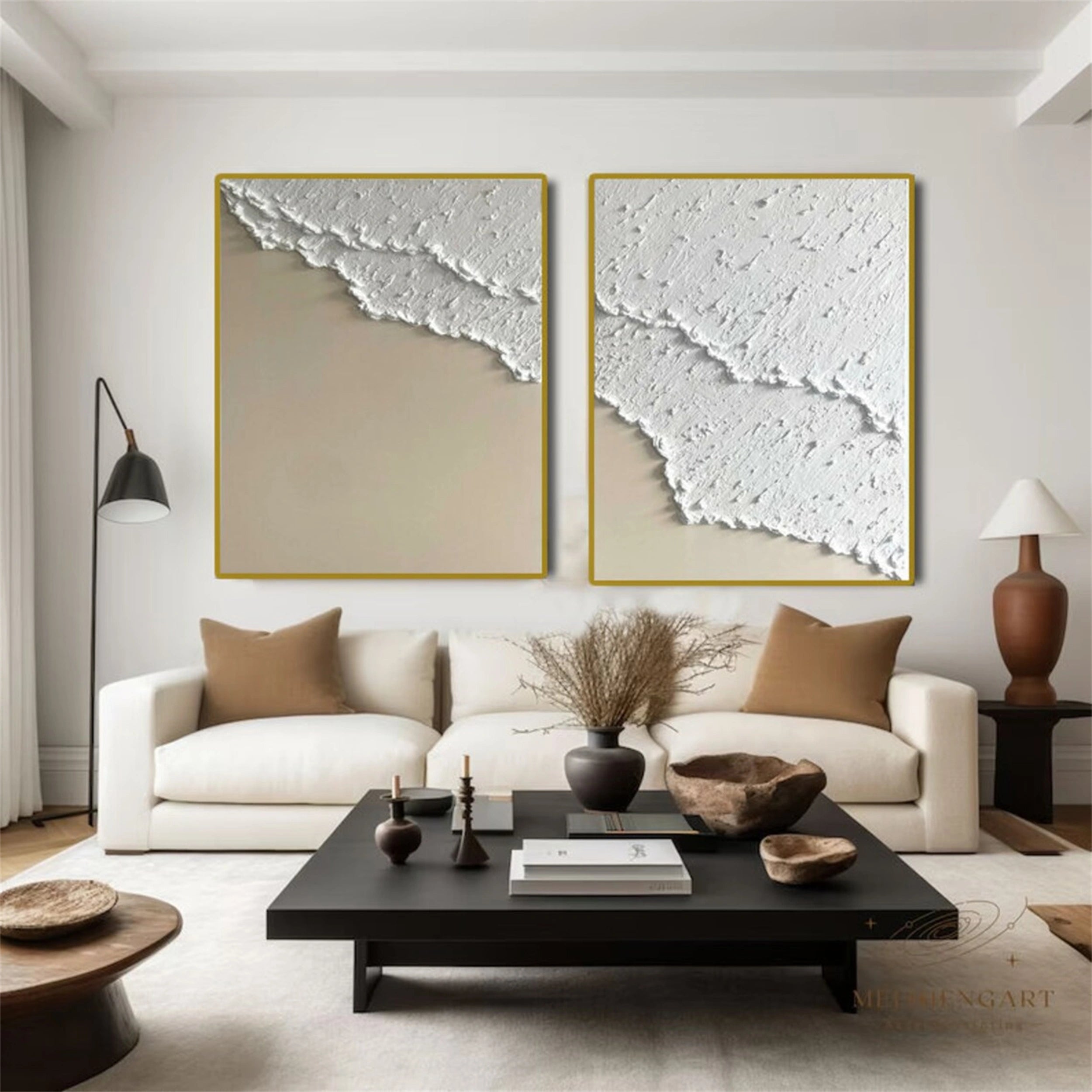 Ocean And Sky Painting Set of 2#OS 108
