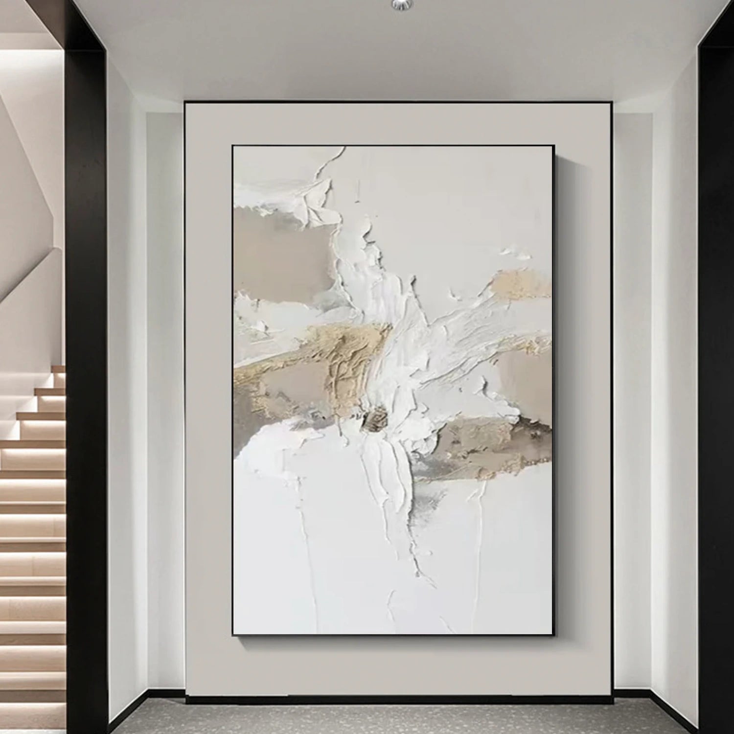 Abstract Textured Wall Art #AB 527