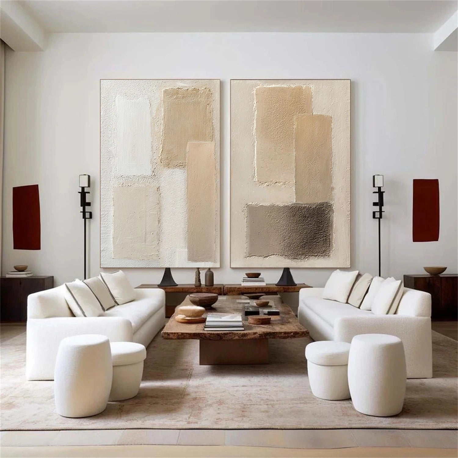 Wabi Sabi Set of 2 Wall Art #WS363