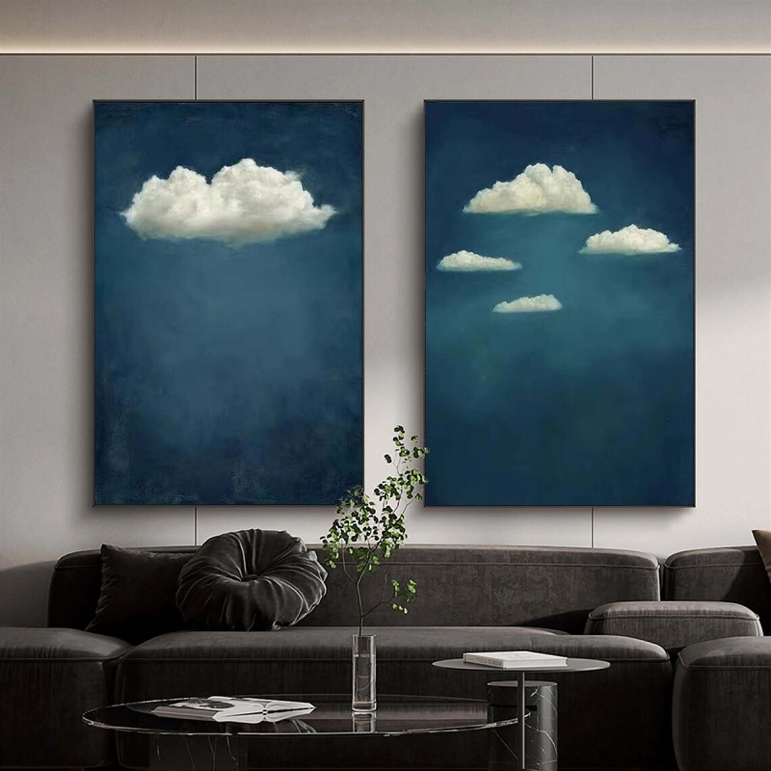 Ocean And Sky Painting Set of 2#OS 106