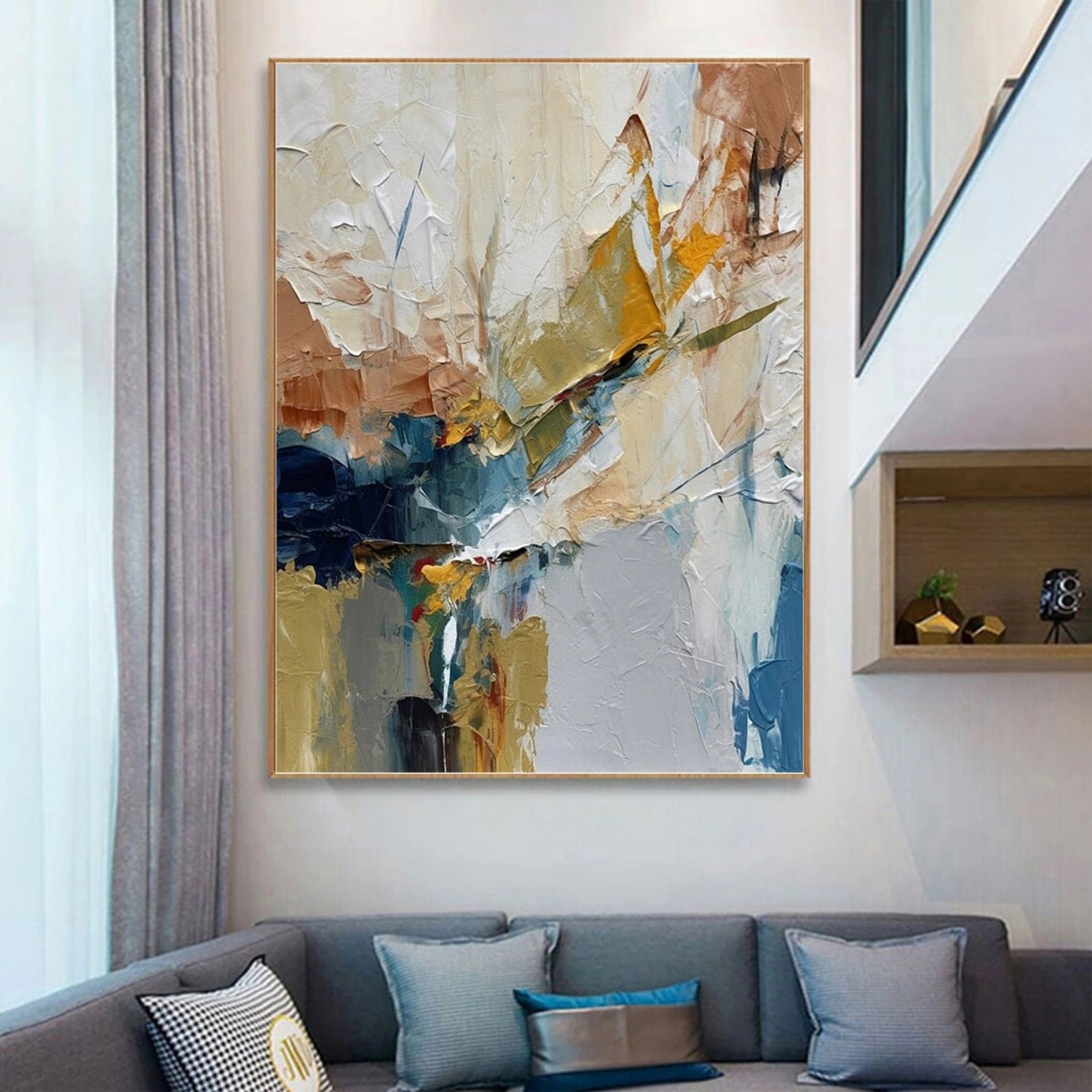 Custom square Abstract Painting #AB 322