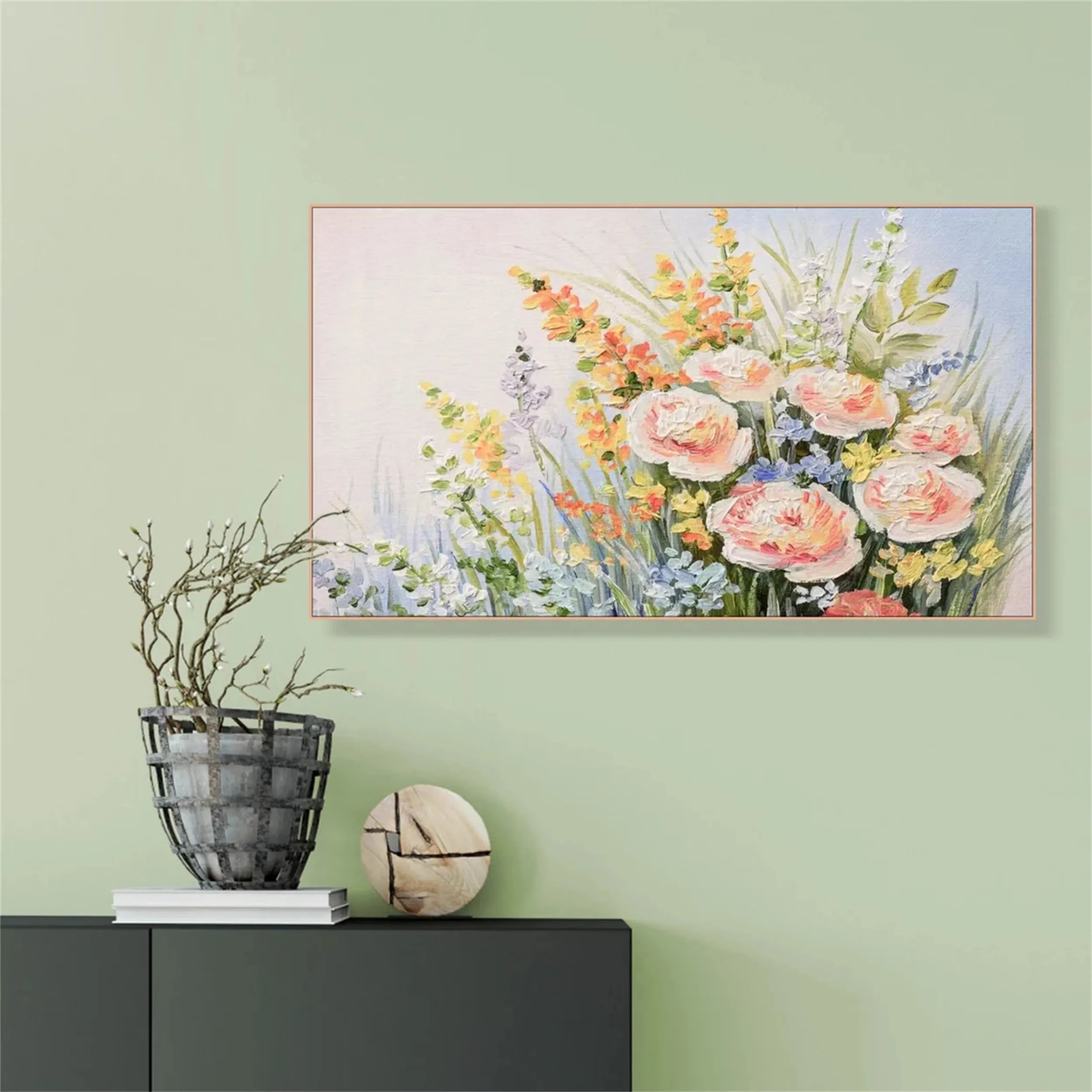 Flower And Tree Painting #FT 050