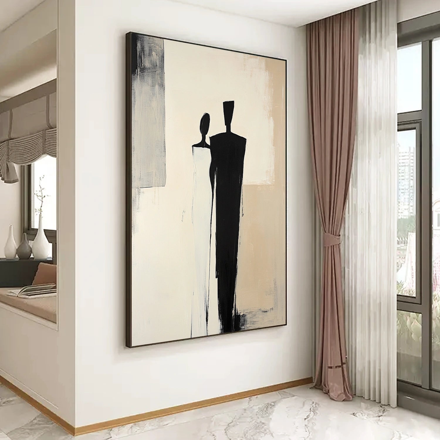 Contemporary Abstract Minimalist Wall Art #CW001