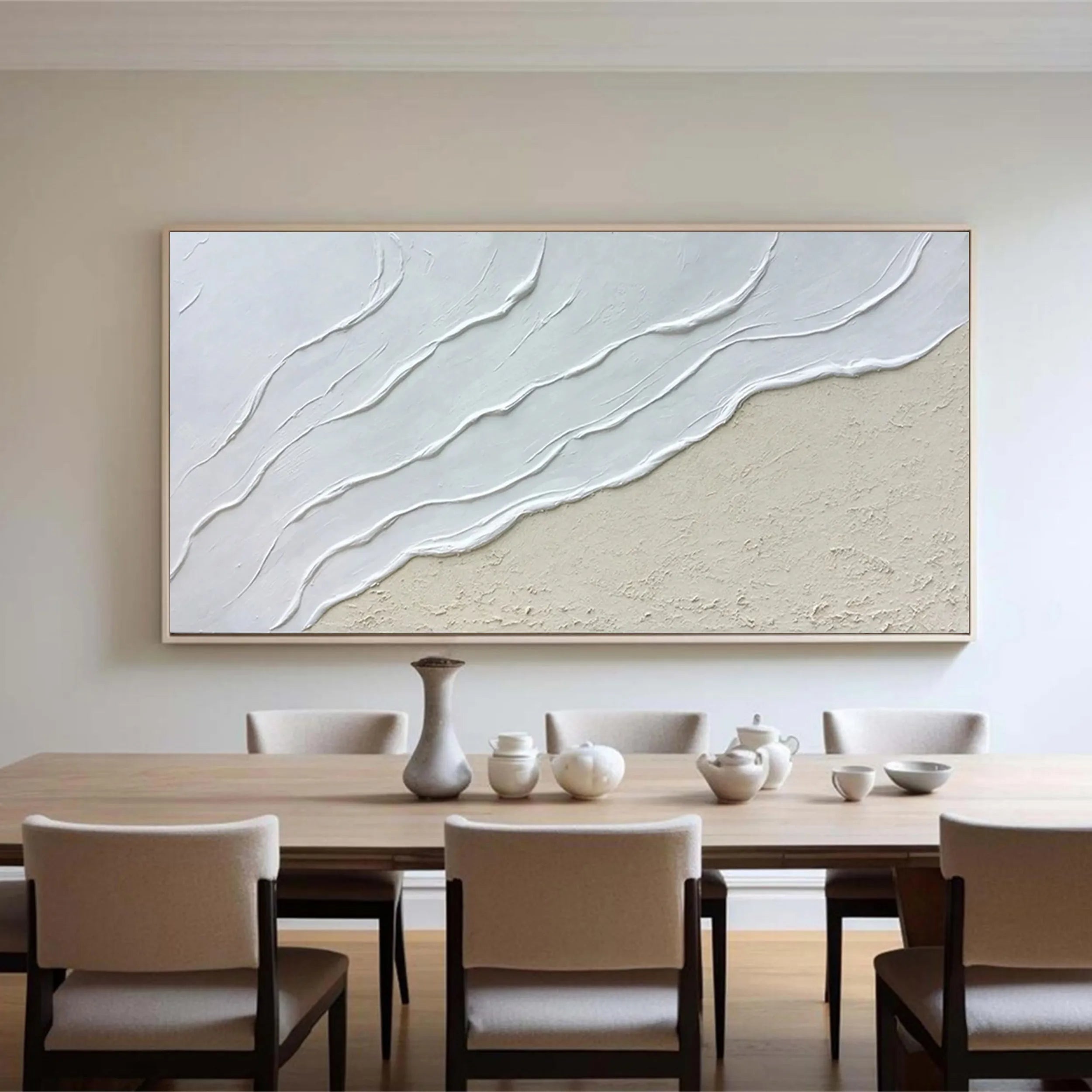 Plaster Art Minimalist Textured Painting #MM171