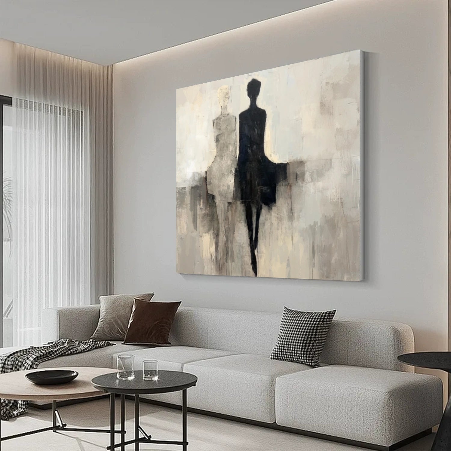Contemporary Abstract Minimalist Wall Art #CW043