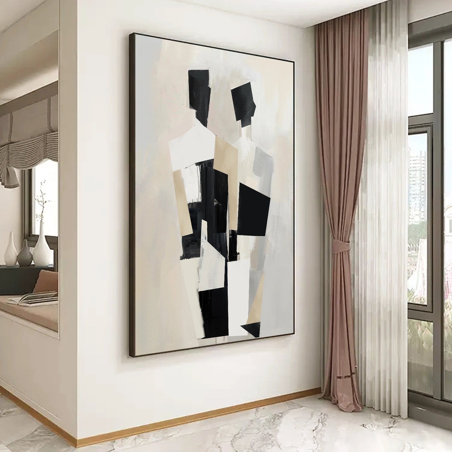 Contemporary Abstract Minimalist Wall Art #CW011