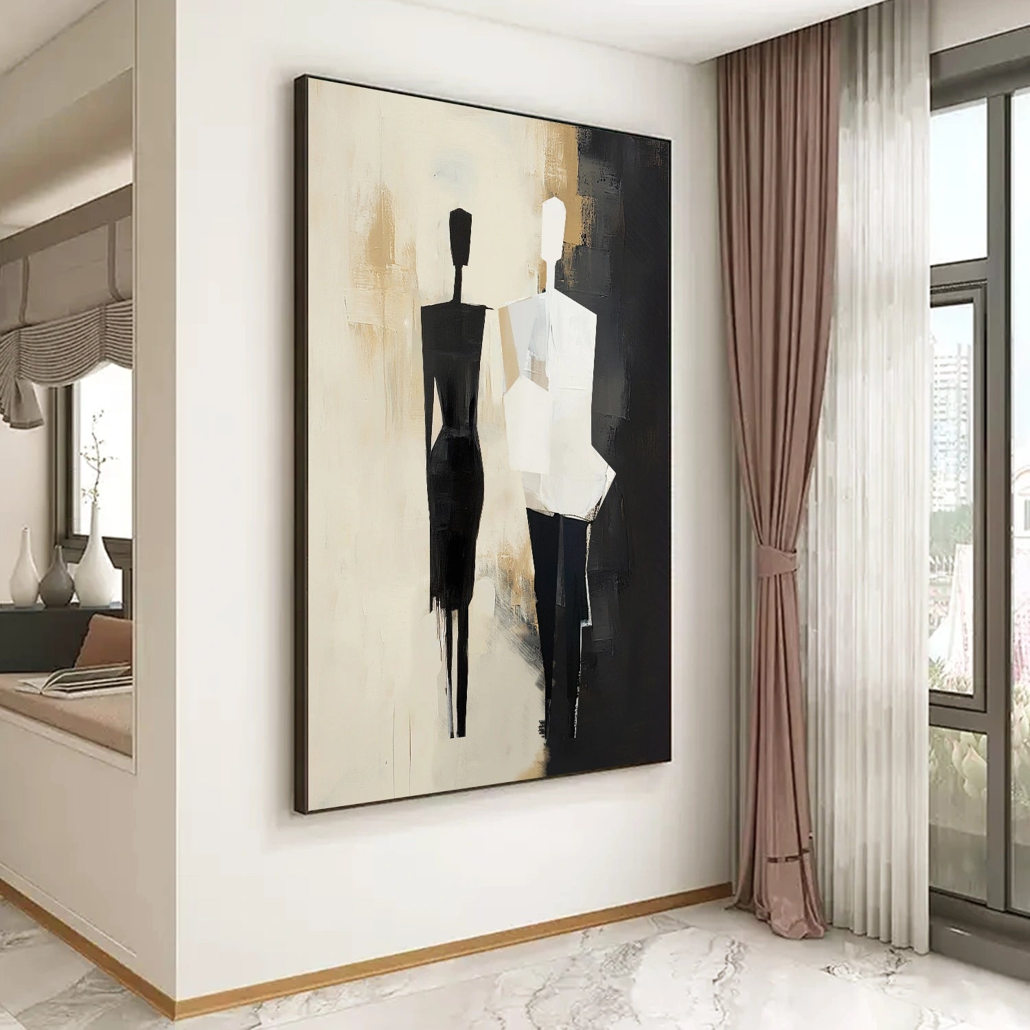 Contemporary Abstract Minimalist Wall Art #CW002