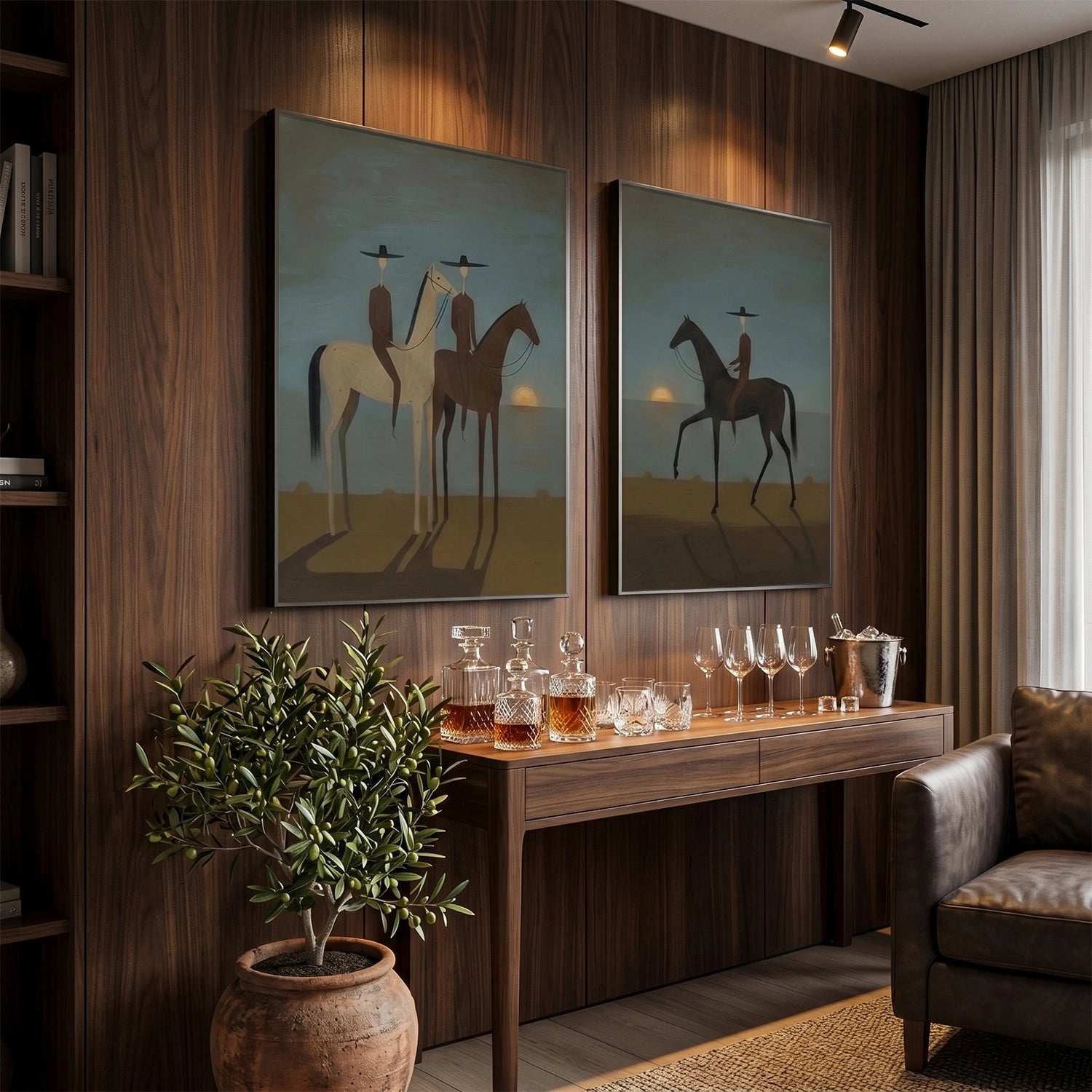 Americana Wall Art Set of 2 #VE071