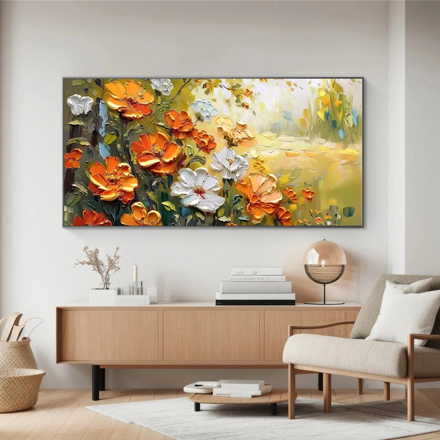 Flower And Tree Painting #FT 175