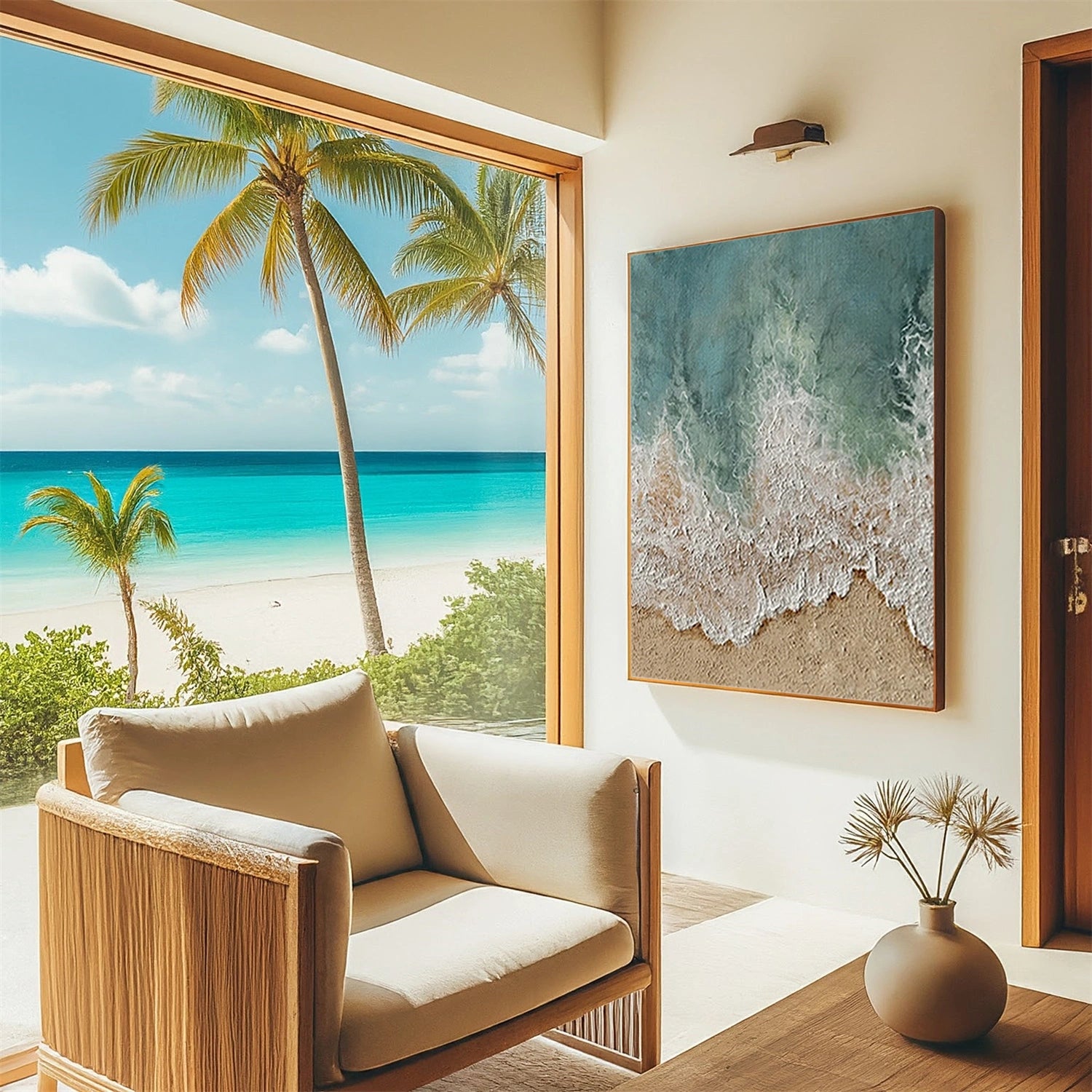 Ocean And Sky Painting #OS 244