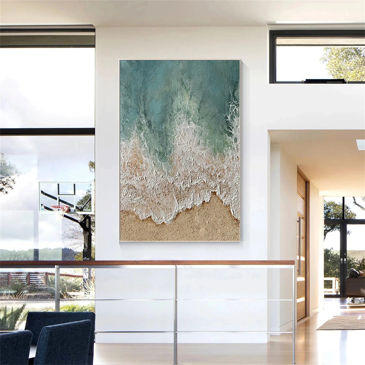 Ocean And Sky Painting #OS 244