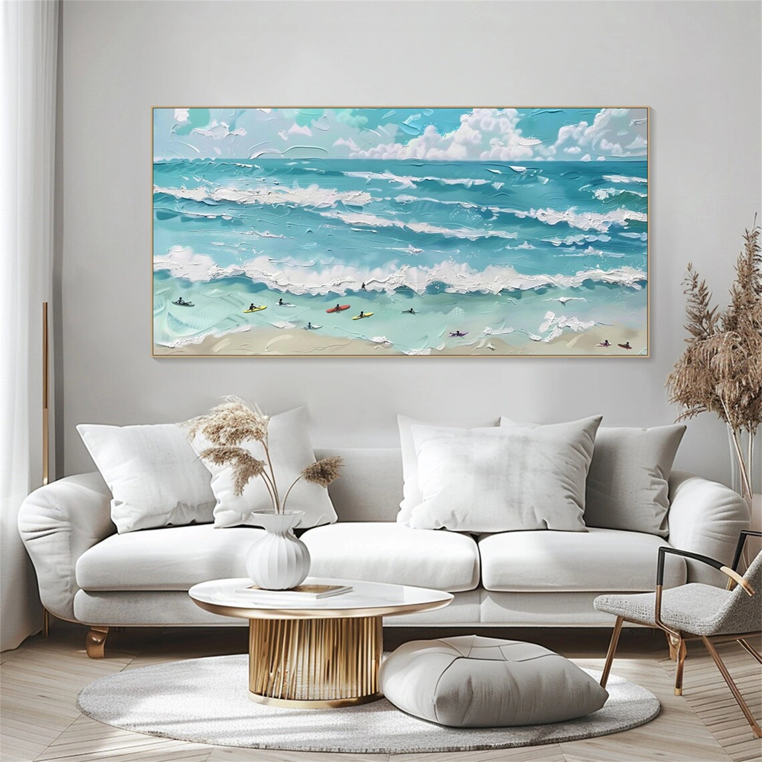 Ocean And Sky Painting #OS 074