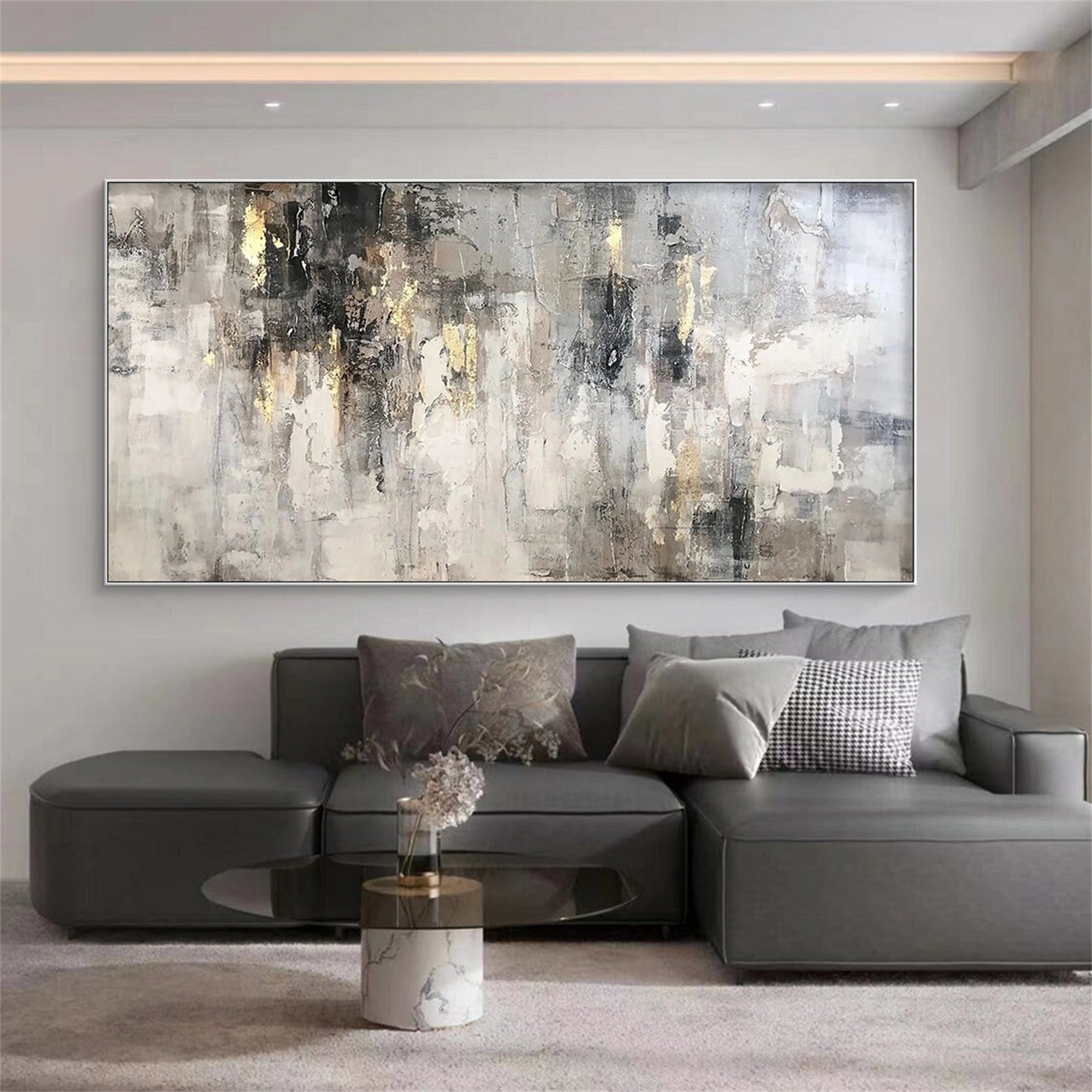 #CL-Custom Size Abstract Painting #AB 092