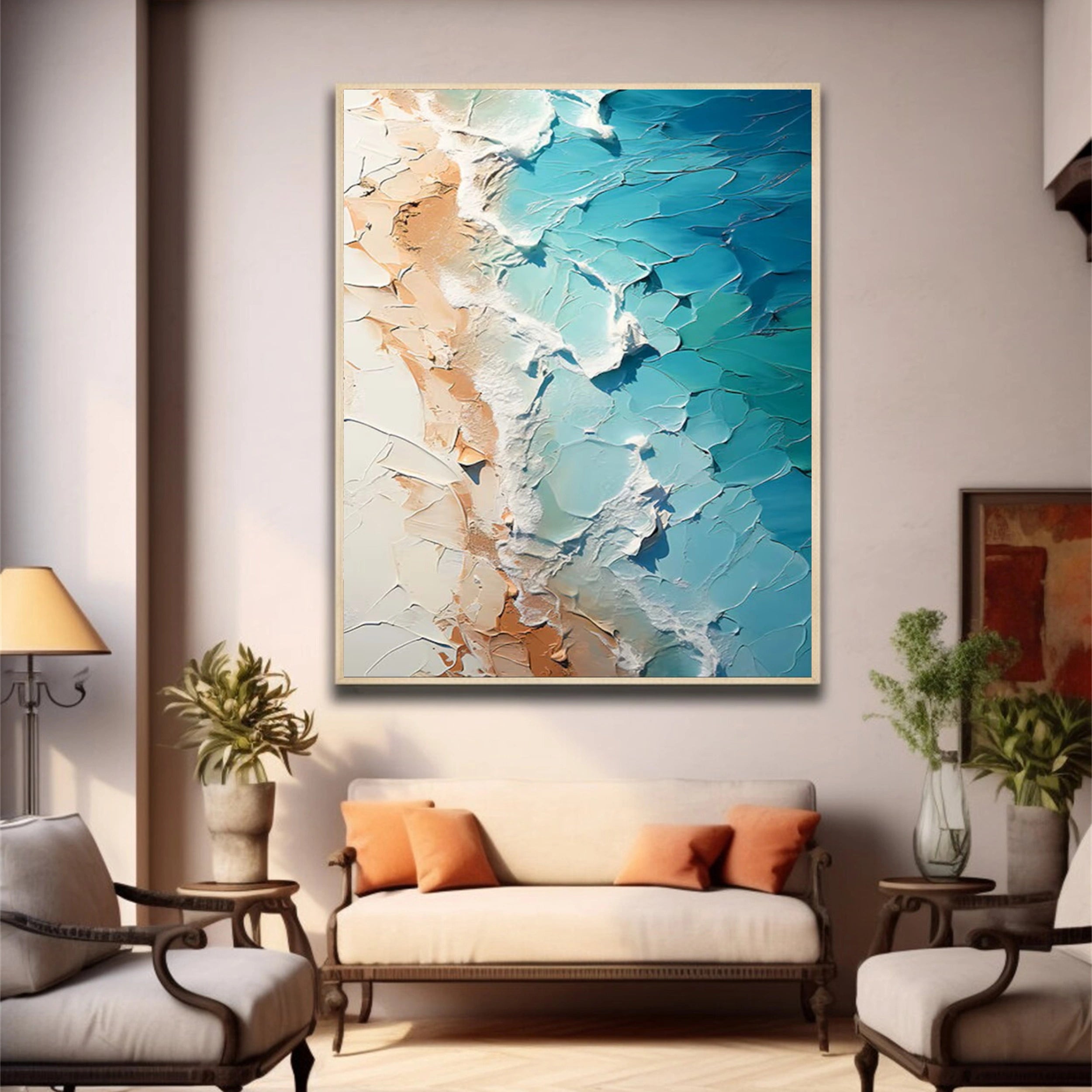 Ocean And Sky Painting #OS 062