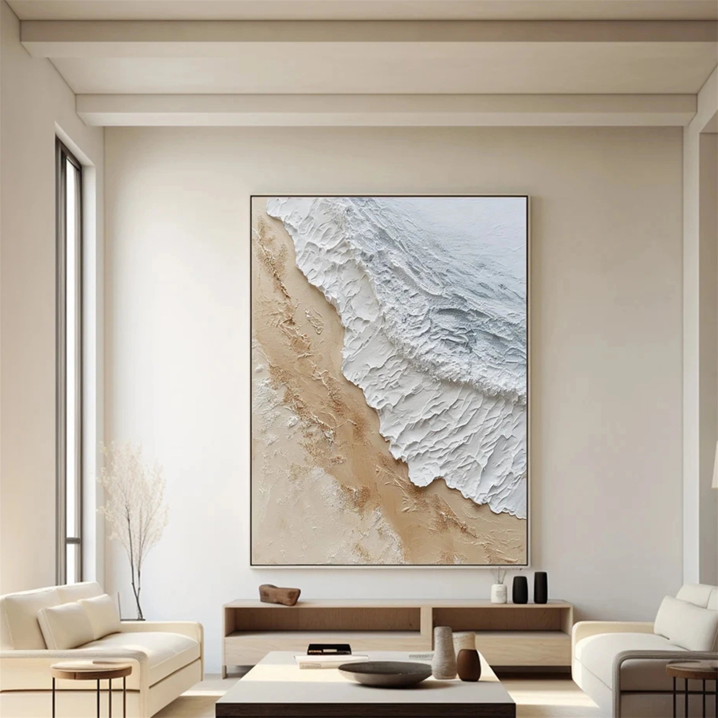 Custom Ocean And Sky Painting #OS 084