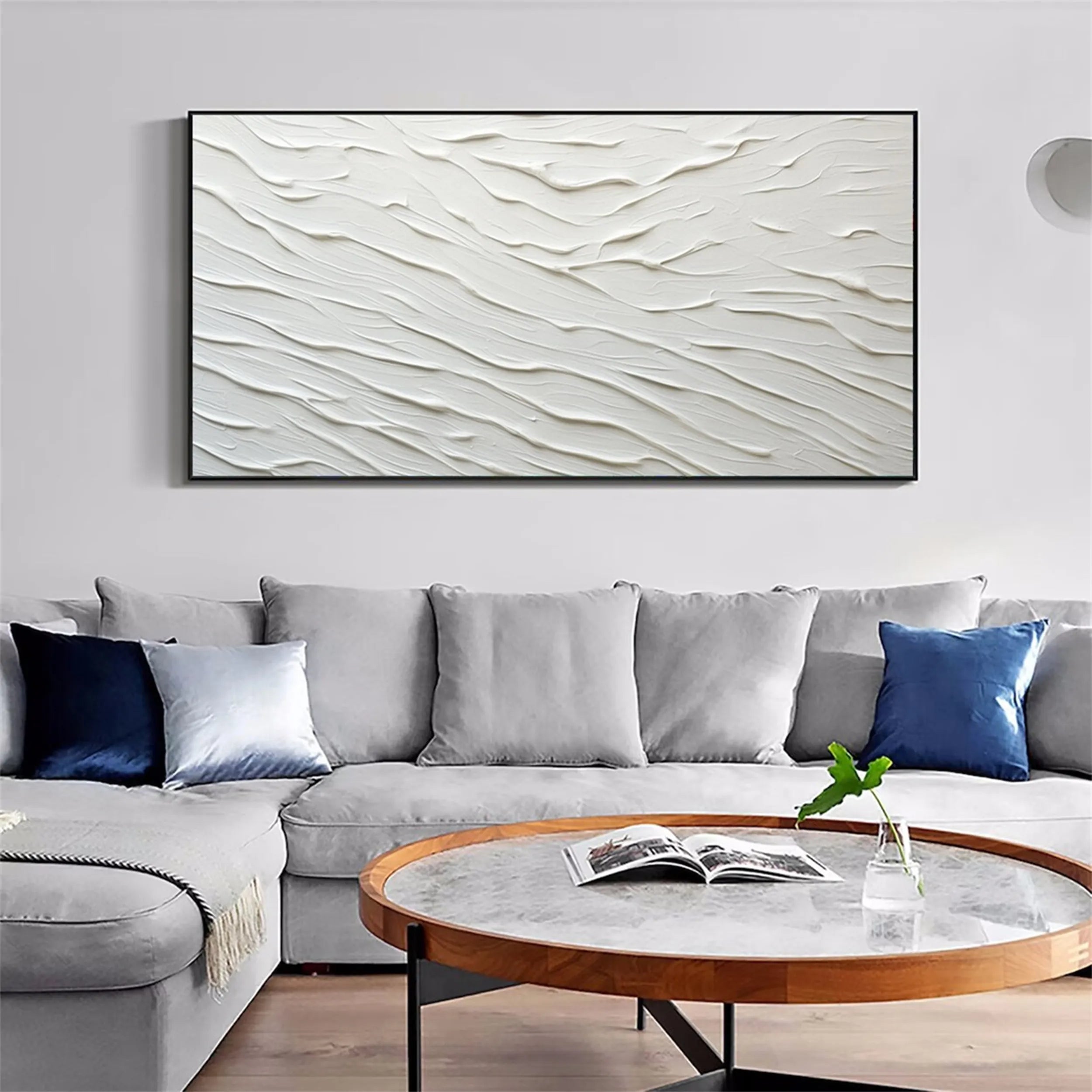 Plaster Art Minimalist Textured Painting #MM175