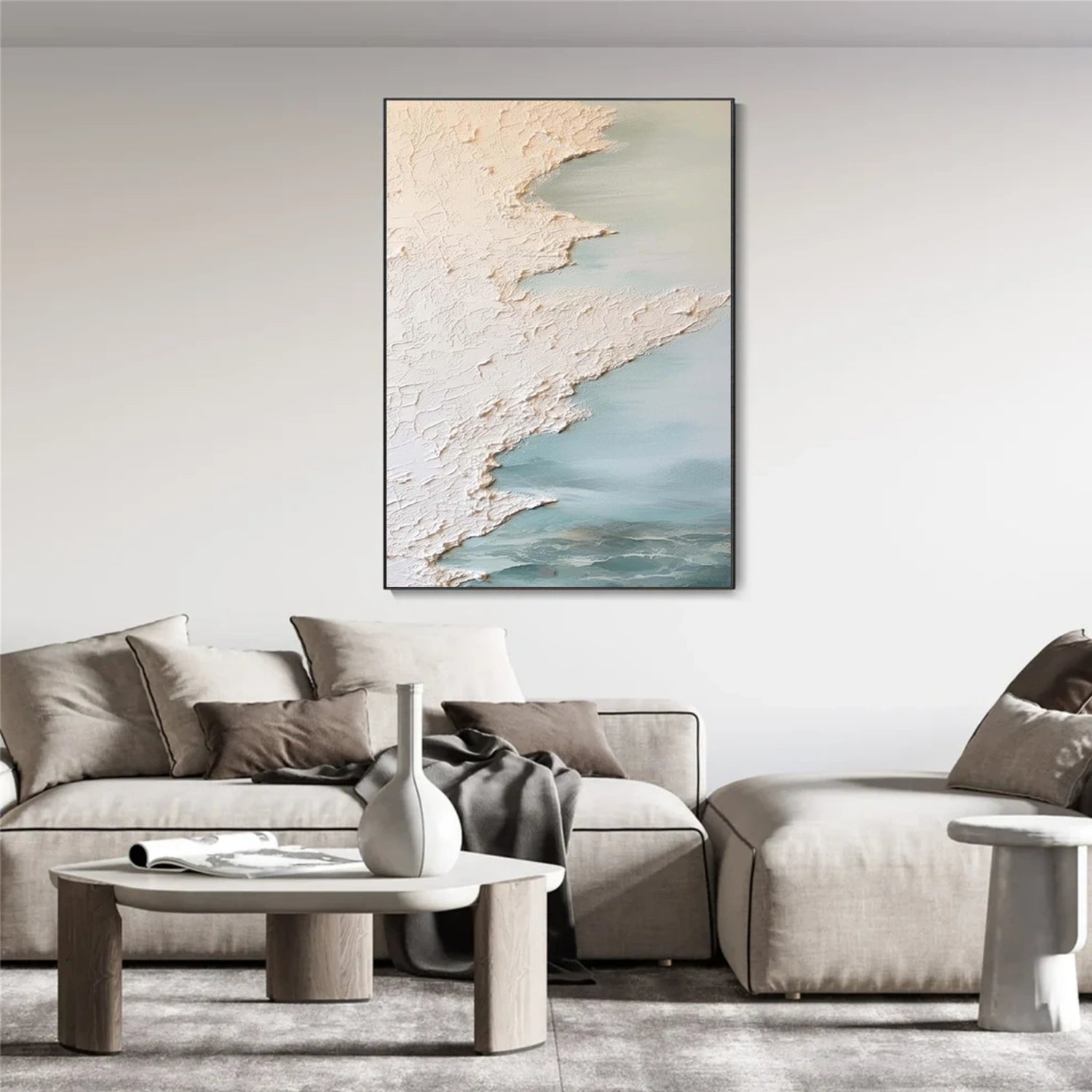 Abstract Textured Wall Art #AB 507