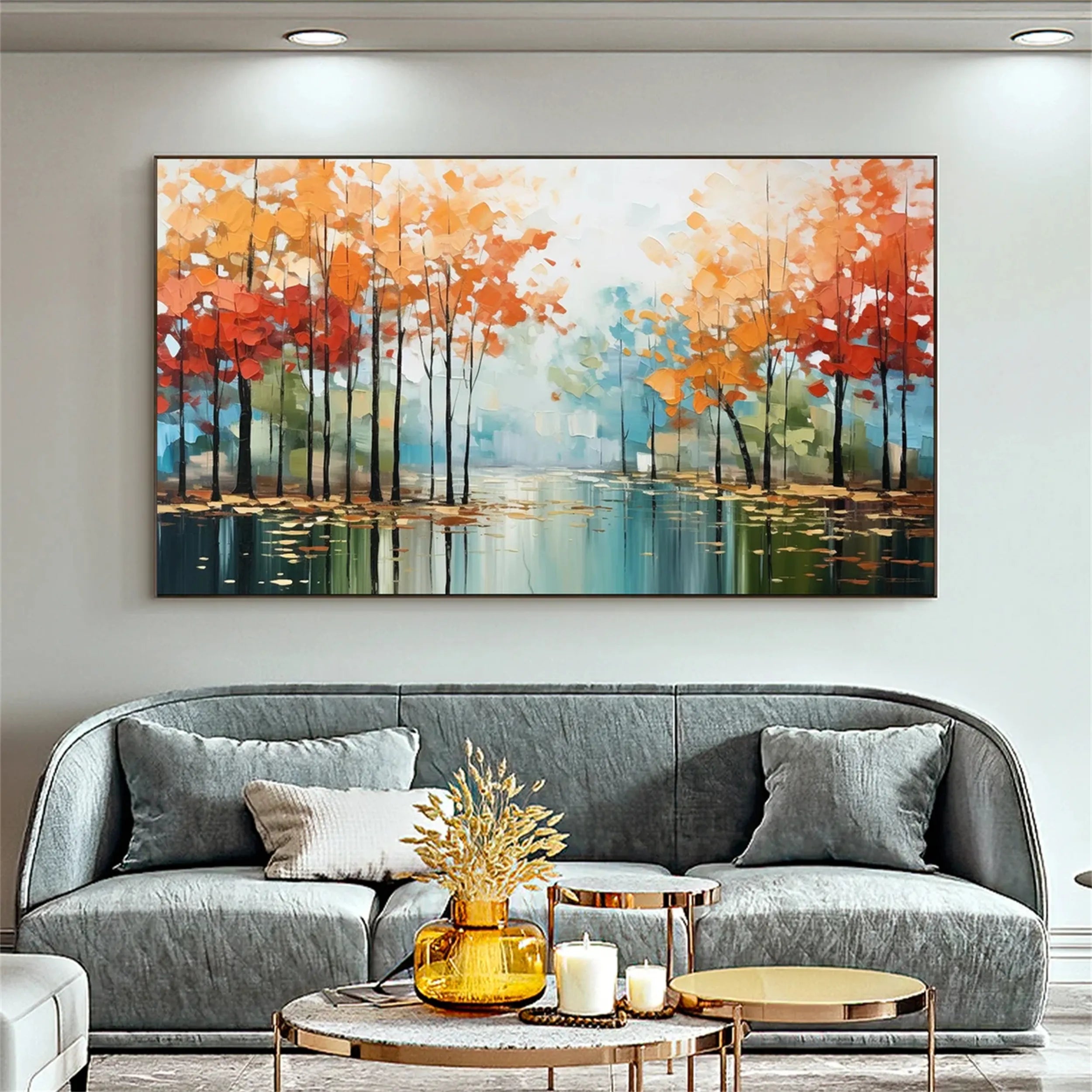 Flower And Tree Painting #FT 053
