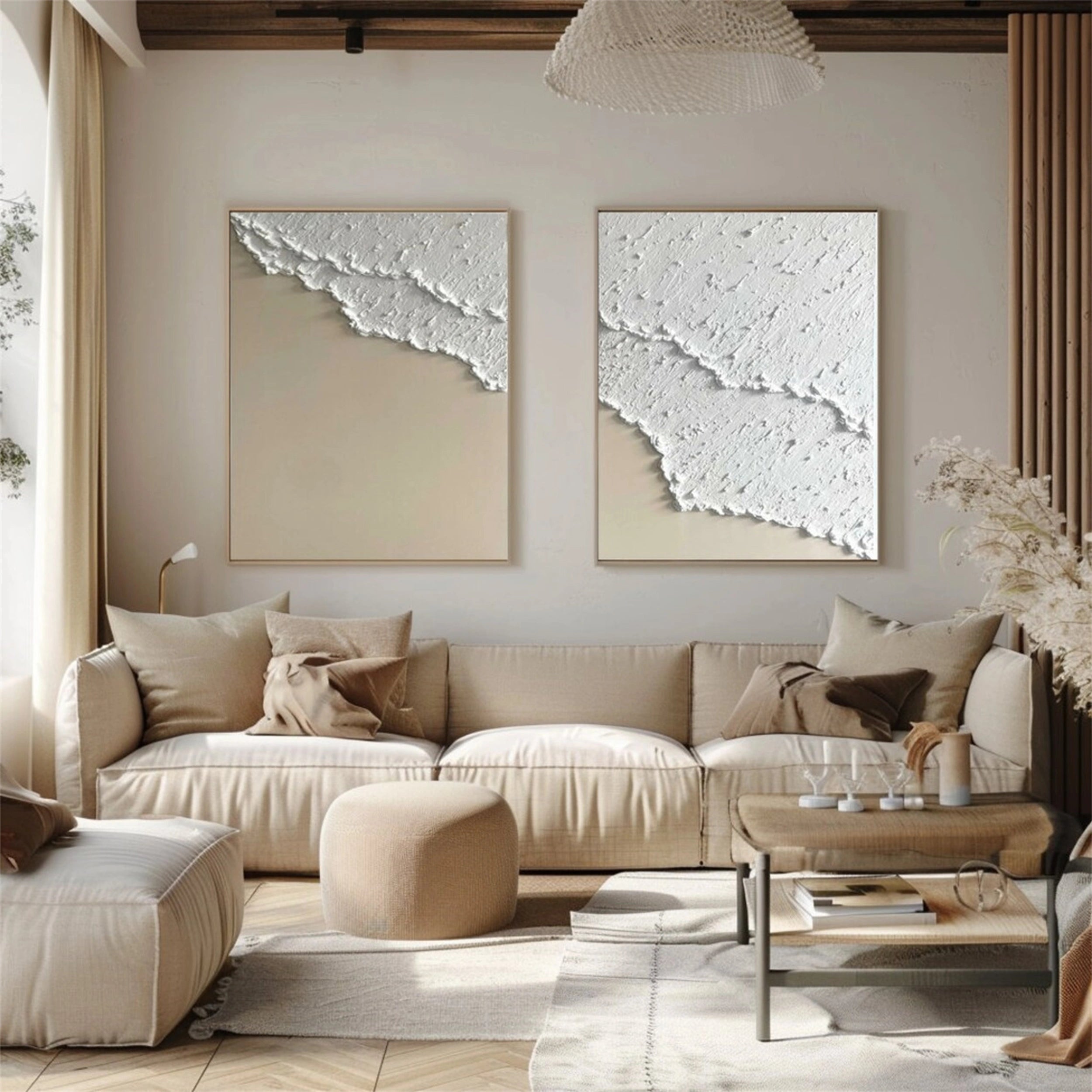 Ocean And Sky Painting Set of 2#OS 108