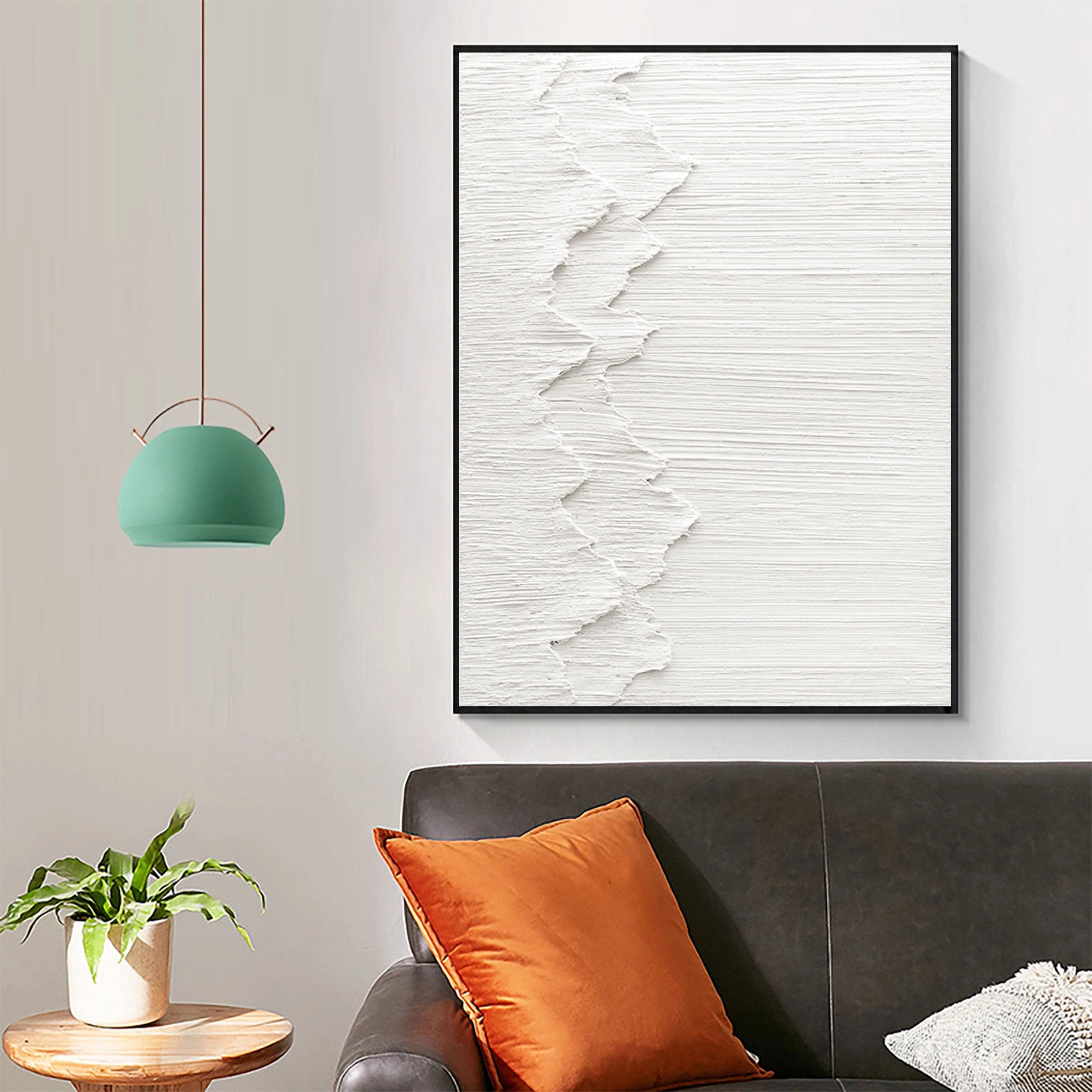 Plaster Art Minimalist Textured Painting #MM025