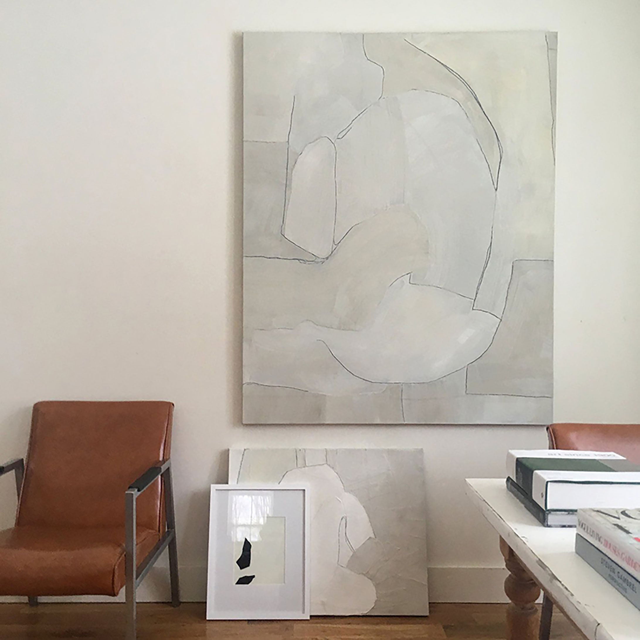 Geometric Abstract Painting Canvas #MM074