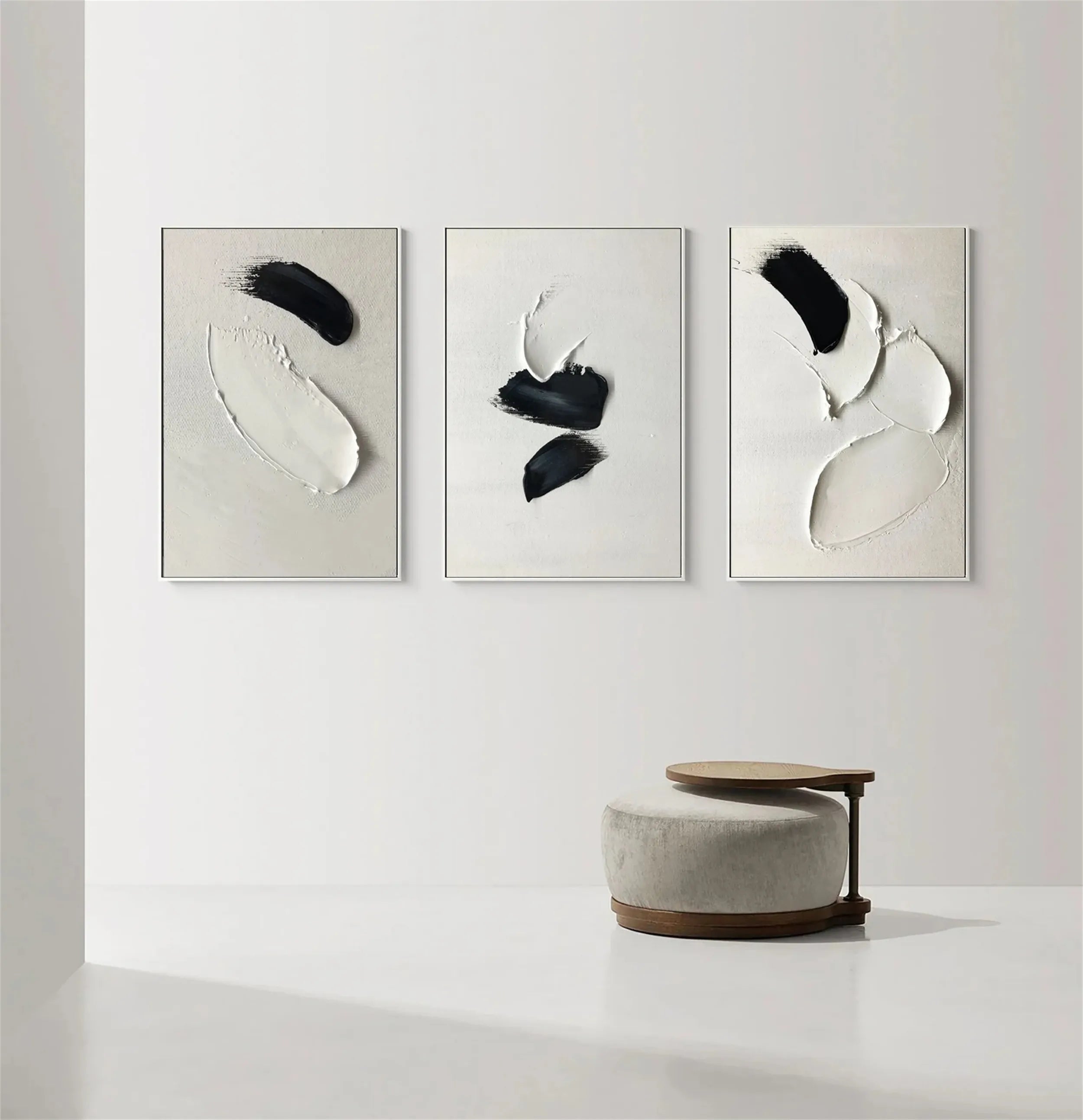 Minimalistic Balance Canvas Painting Set of 3 #MM286