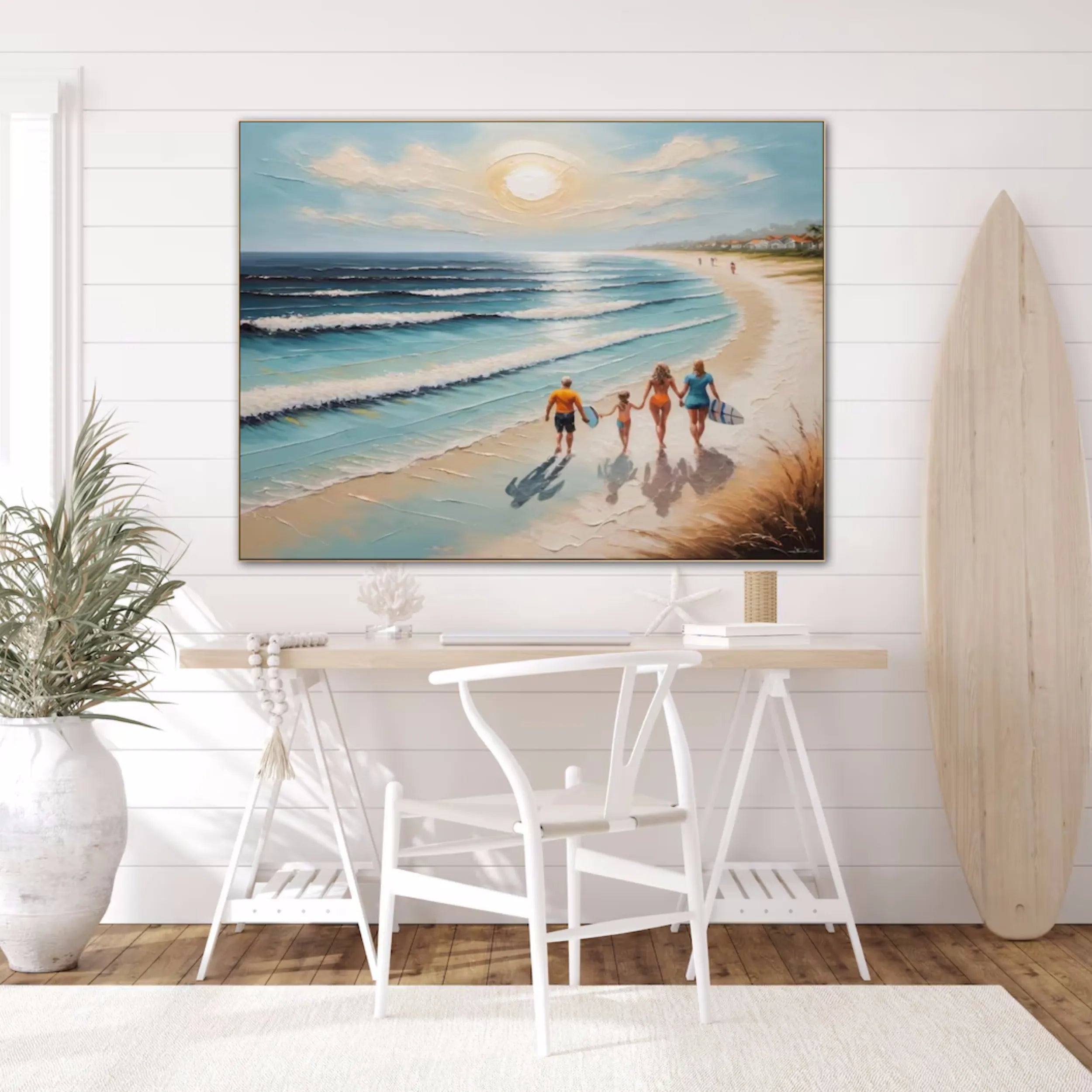 Ocean And Sky Painting #OS 137