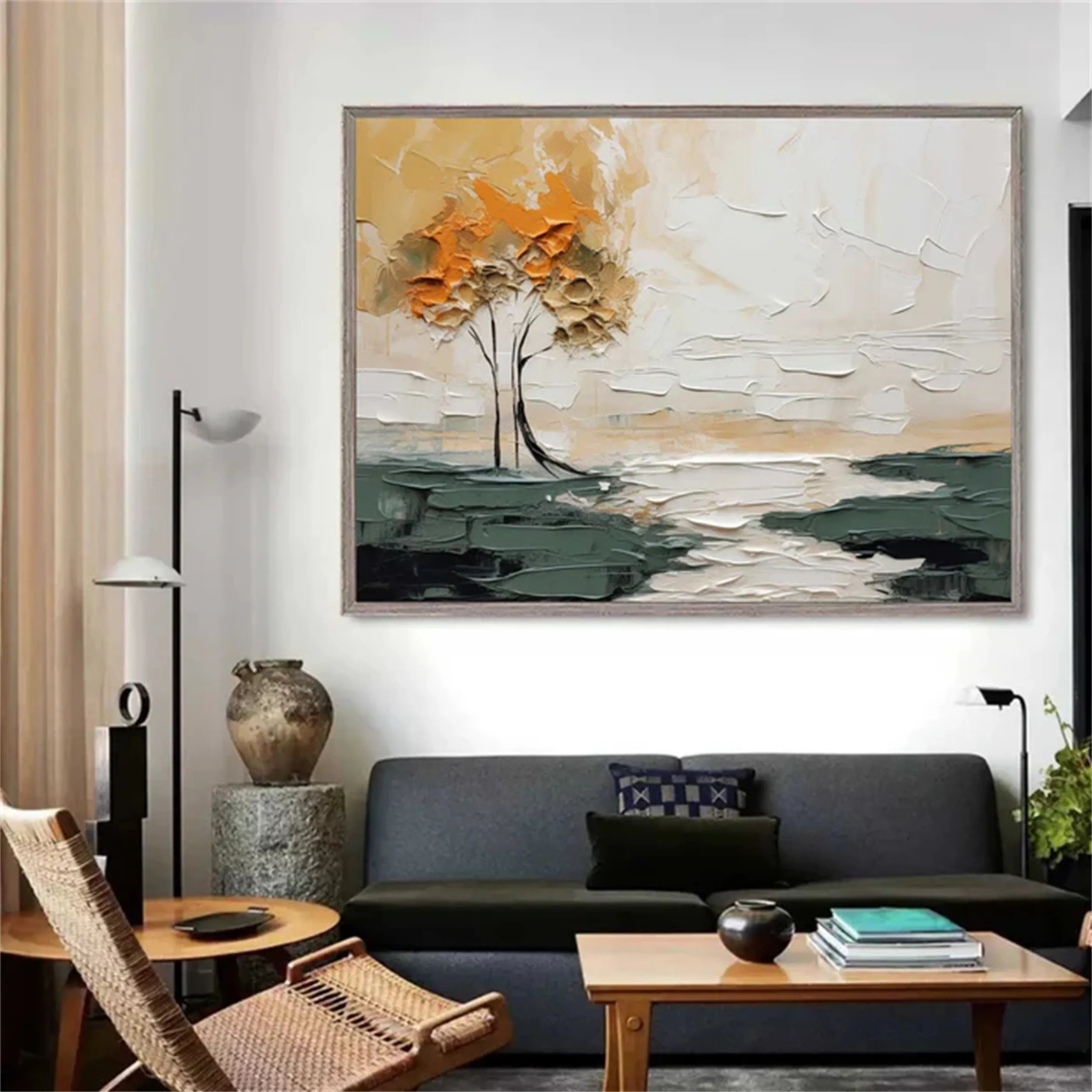 Flower And Tree Painting #FT 049